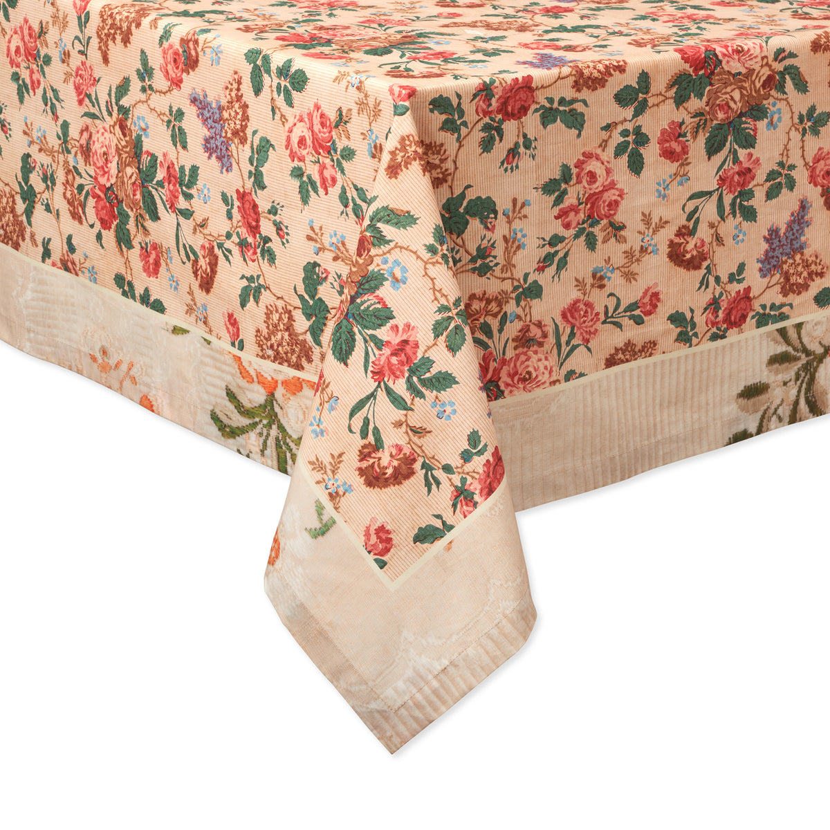 Tapis Noir 140x140cm - Tablecloth Gina Tablecloth Beige