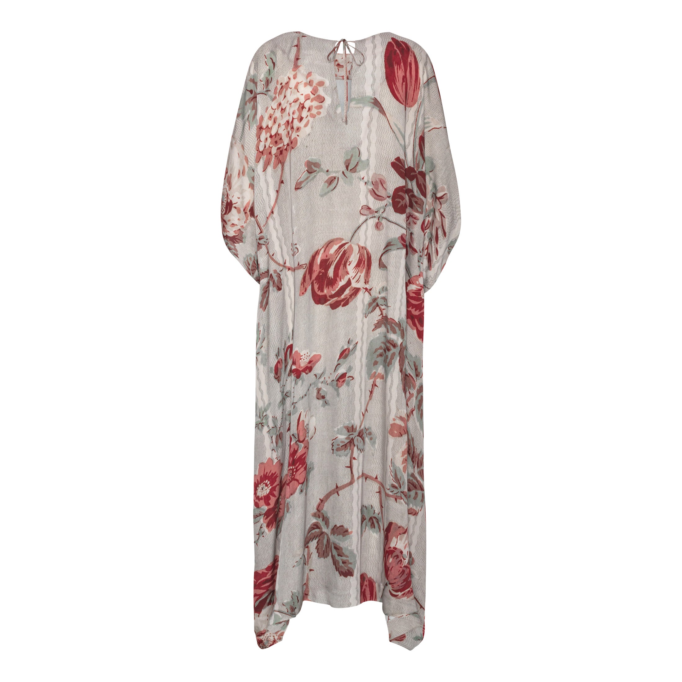 Tapis Noir Alana Large Kaftan Dress Grey