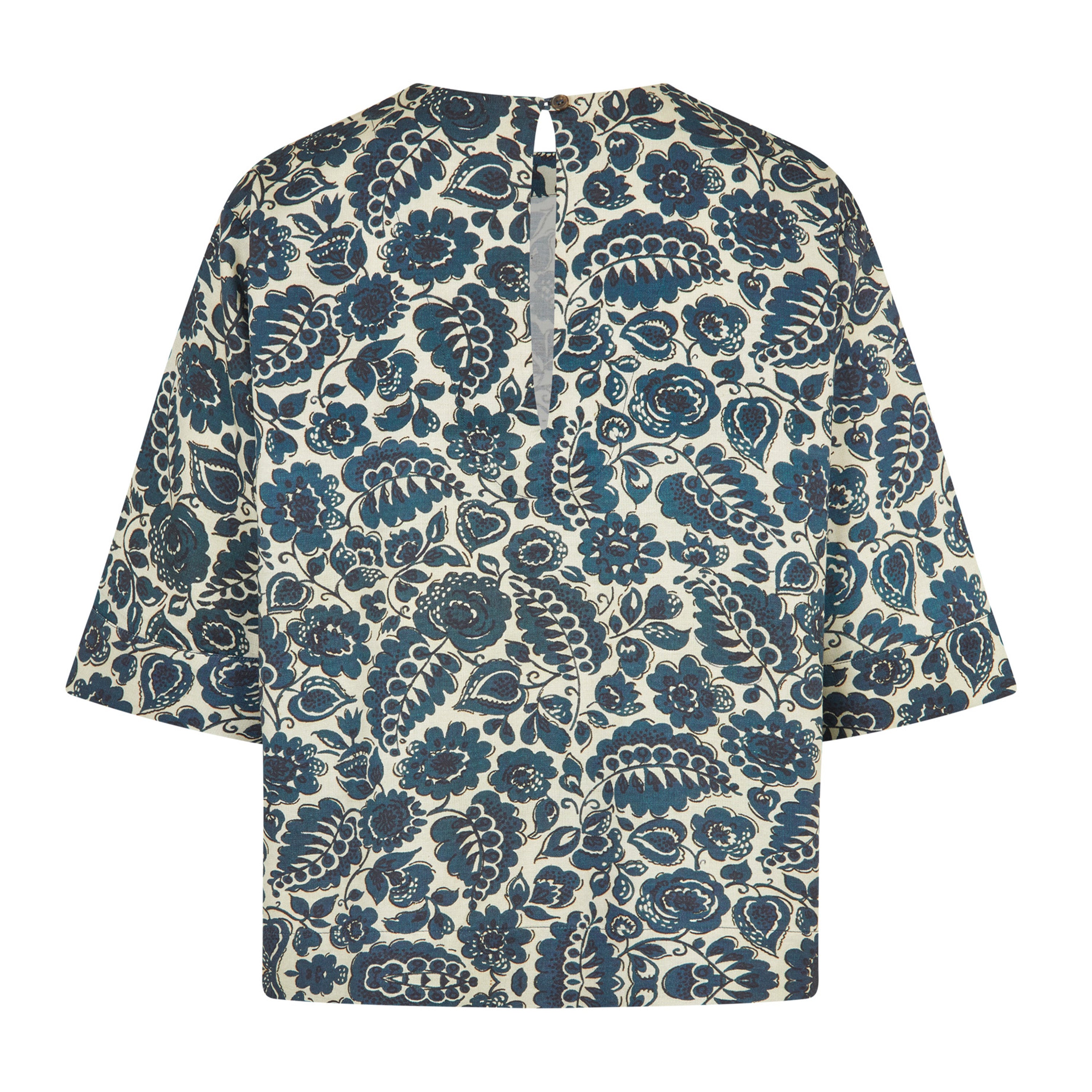 Tapis Noir Britt Top Top Blue