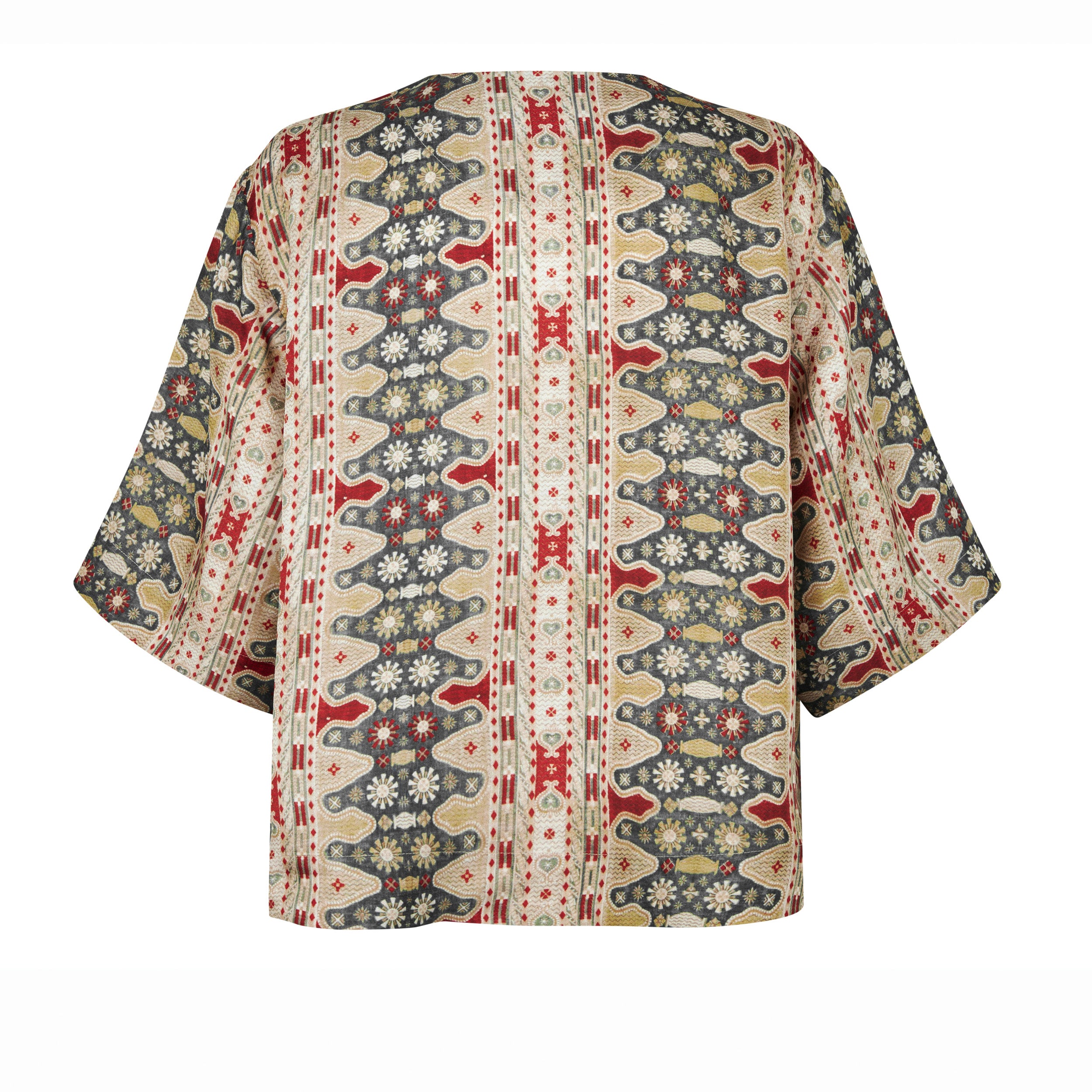 Tapis Noir Cali Silk Top - Turqouise Top Green