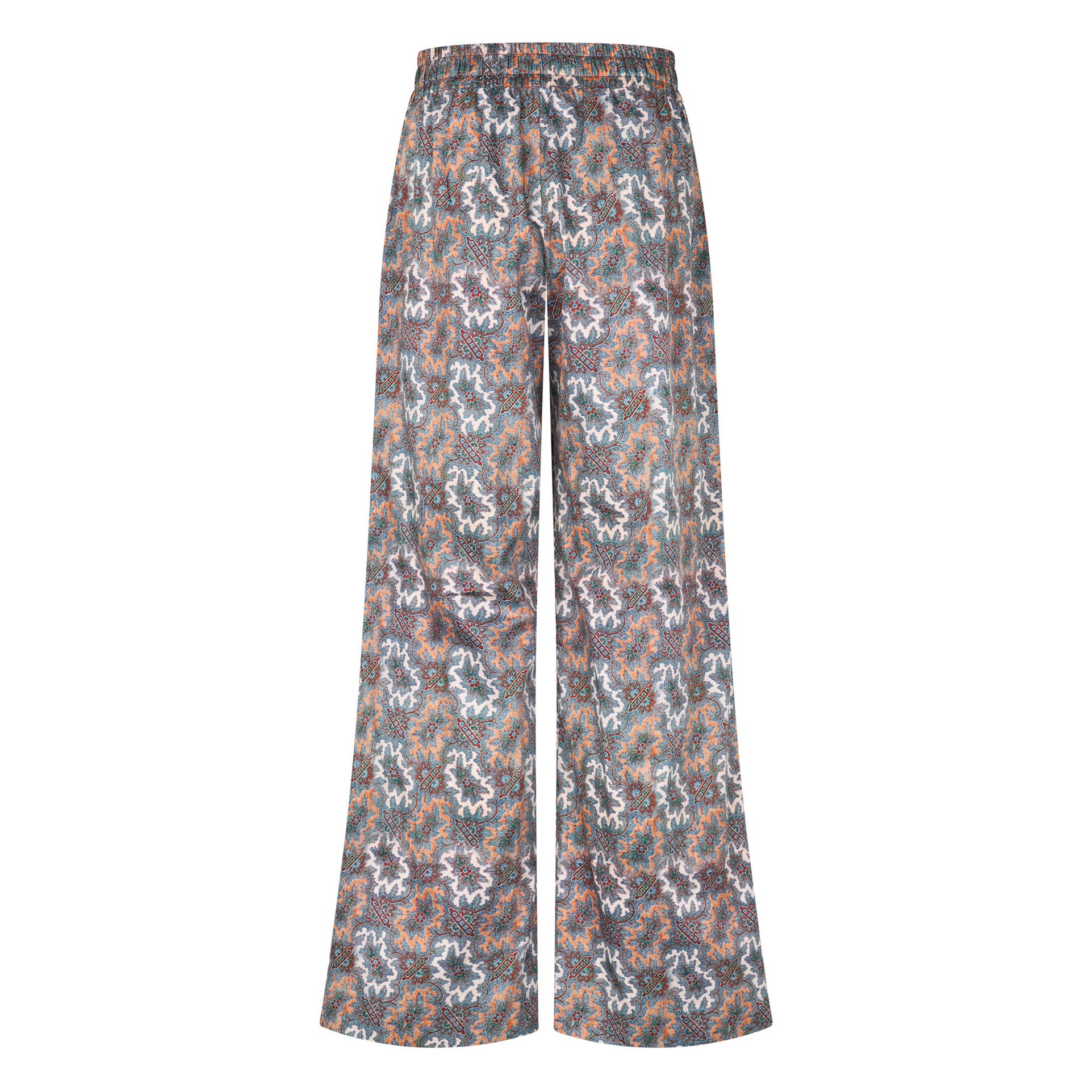 Tapis Noir Catrin Cotton Pants - Blue dream Pants Blue