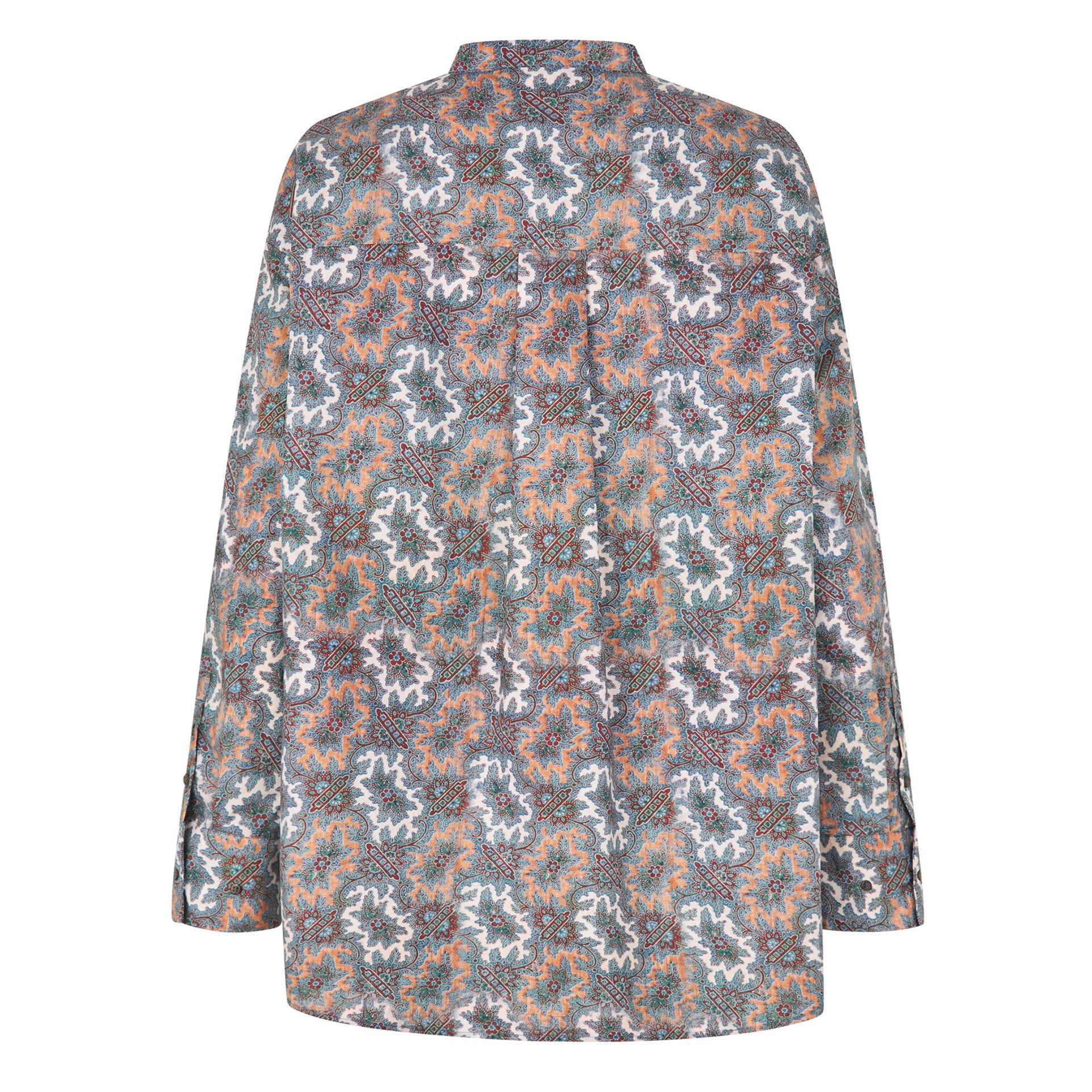 Tapis Noir Celina Cotton Shirt - Blue dream Shirt Blue