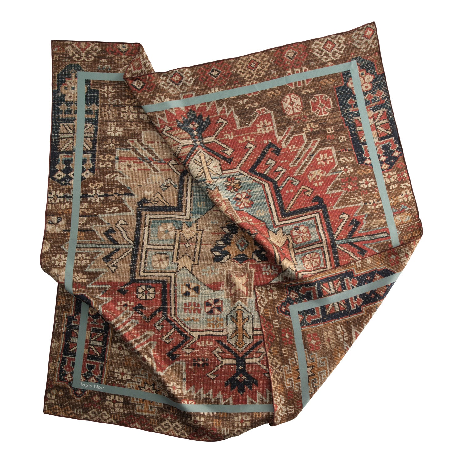Tapis Noir Classical Carpet Scarf Classical Ethnic