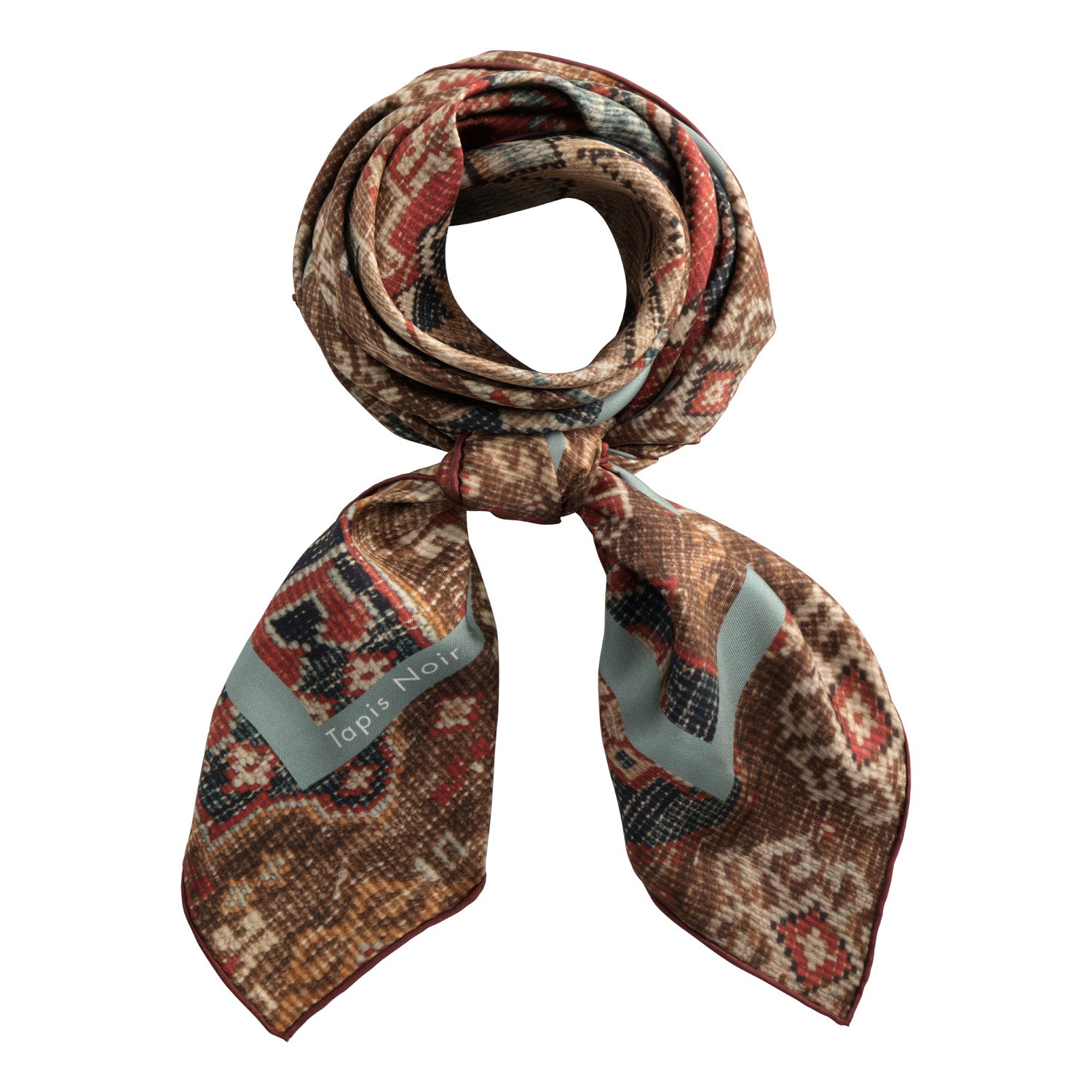 Tapis Noir Classical Carpet Scarf Classical Ethnic