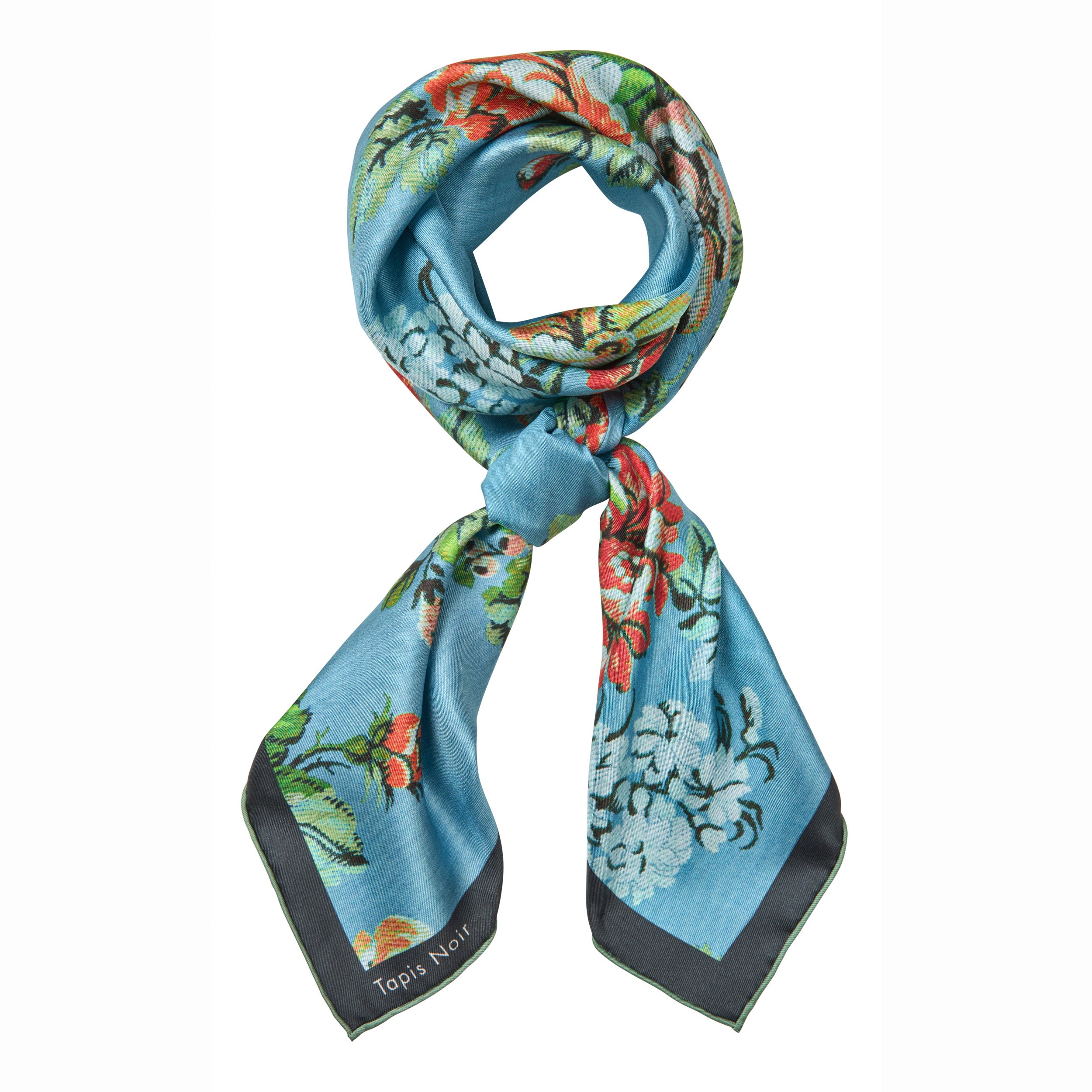 Tapis Noir Classical Elisabeth Scarf Classical Blue