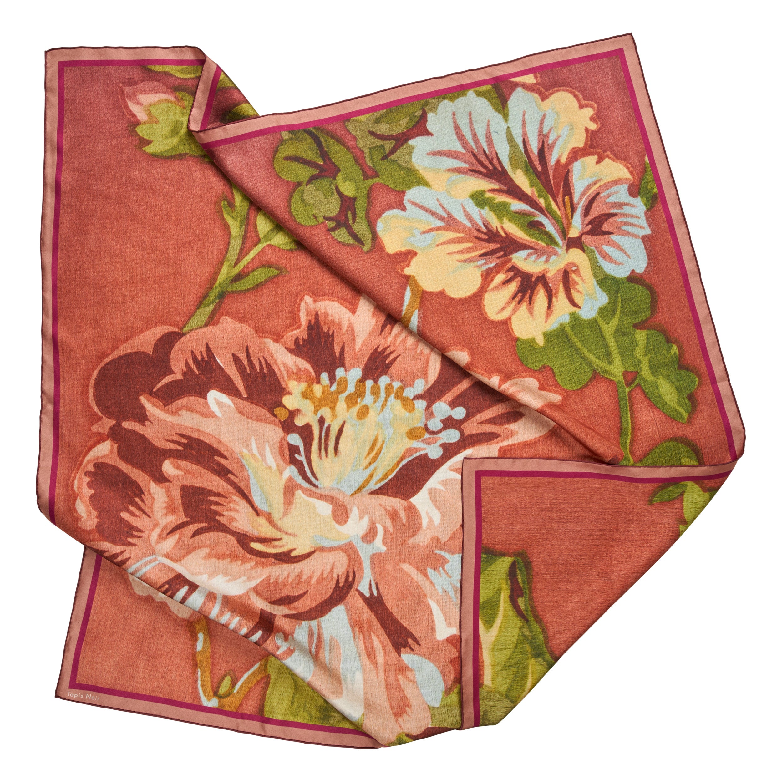 Tapis Noir Classical Evelyn Scarf Classical Red