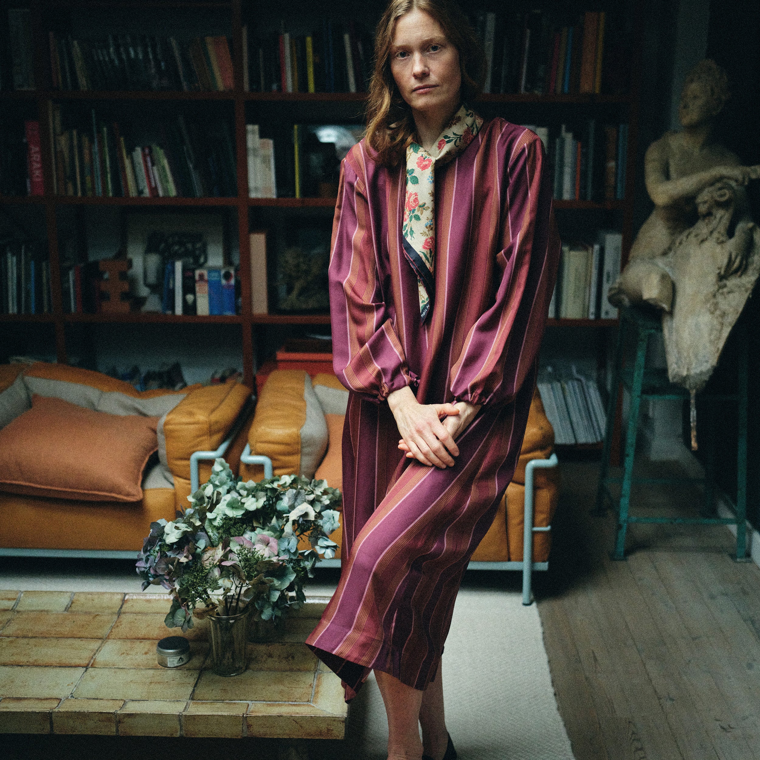 Tapis Noir Classical Gina Scarf Classical Beige