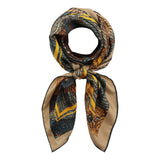 Tapis Noir Classical Lemon Tapestry Scarf Classical Floral