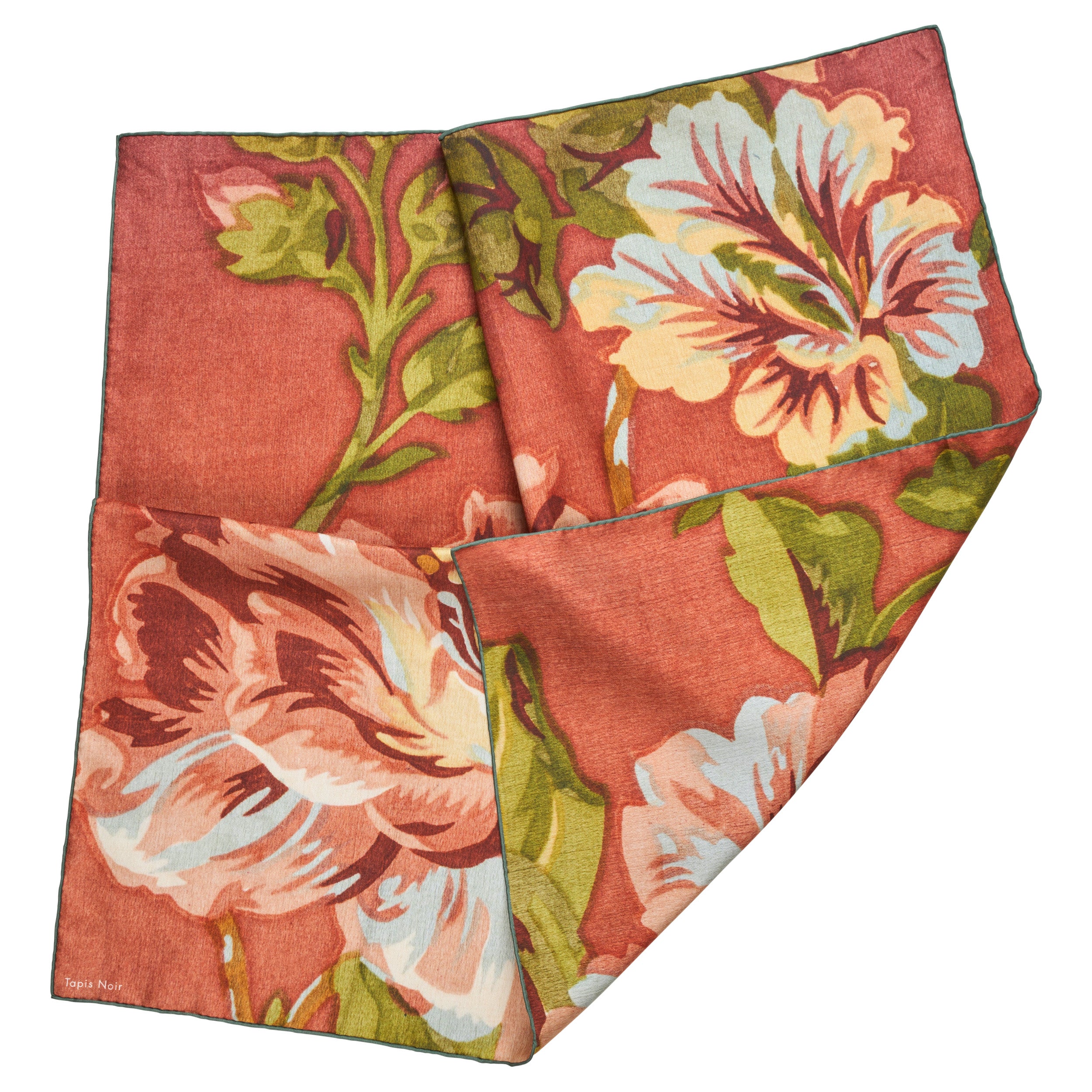 Tapis Noir Classical Small Evelyn Scarf Classical Small Red