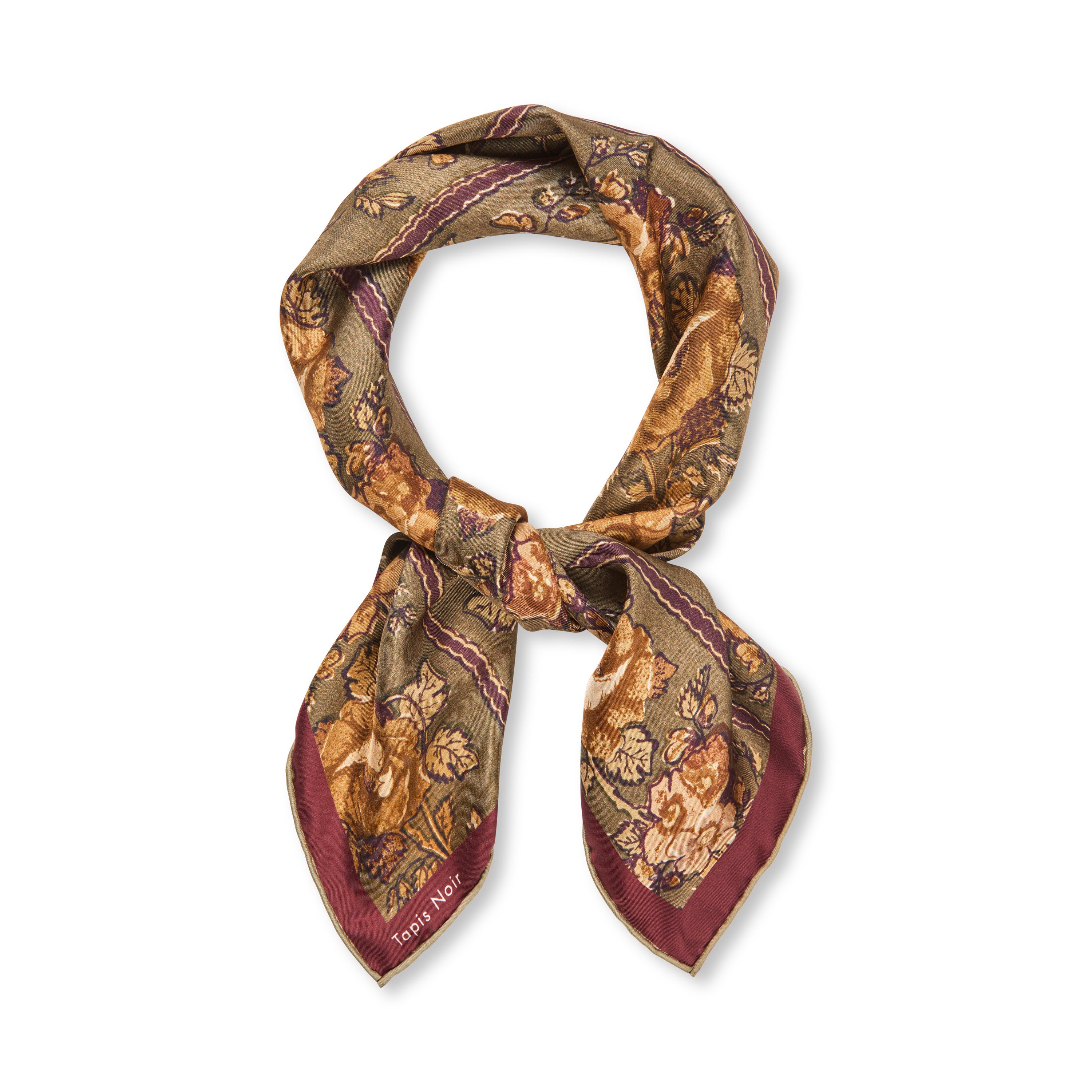 Tapis Noir Classical Small Gaia Scarf Classical Small Taupe