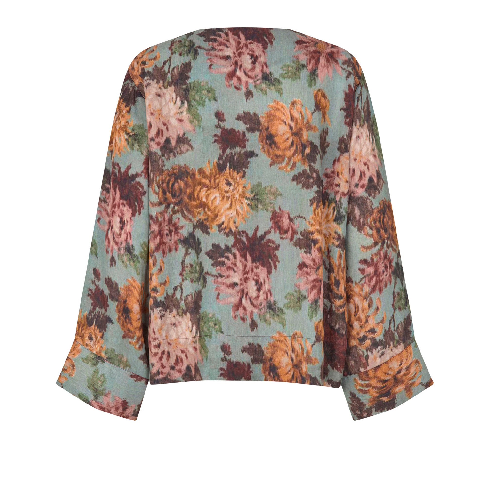 Tapis Noir Danielle Silk Top - Sky blue Top Blue