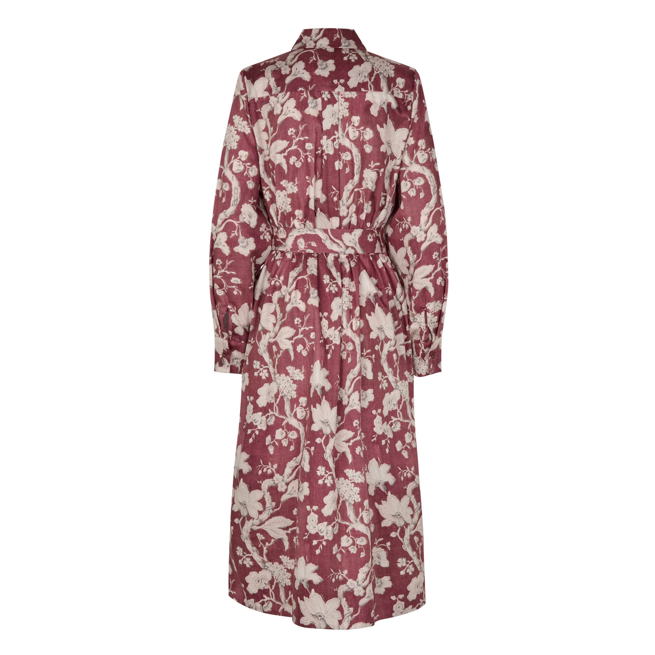 Tapis Noir Daria Cotton Dress - Dark red Dress Red