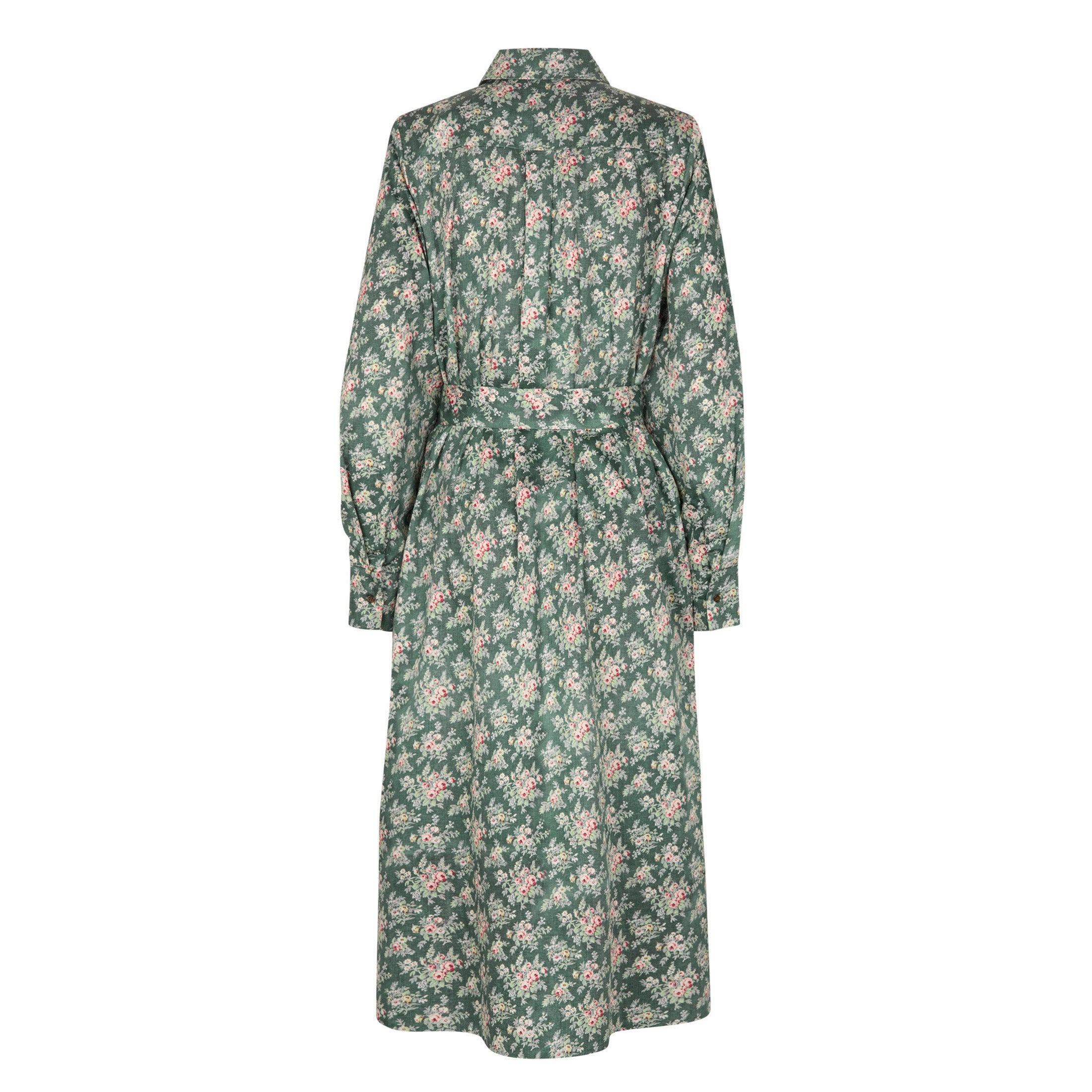 Tapis Noir Daria Cotton Dress - Emerald Dress Green
