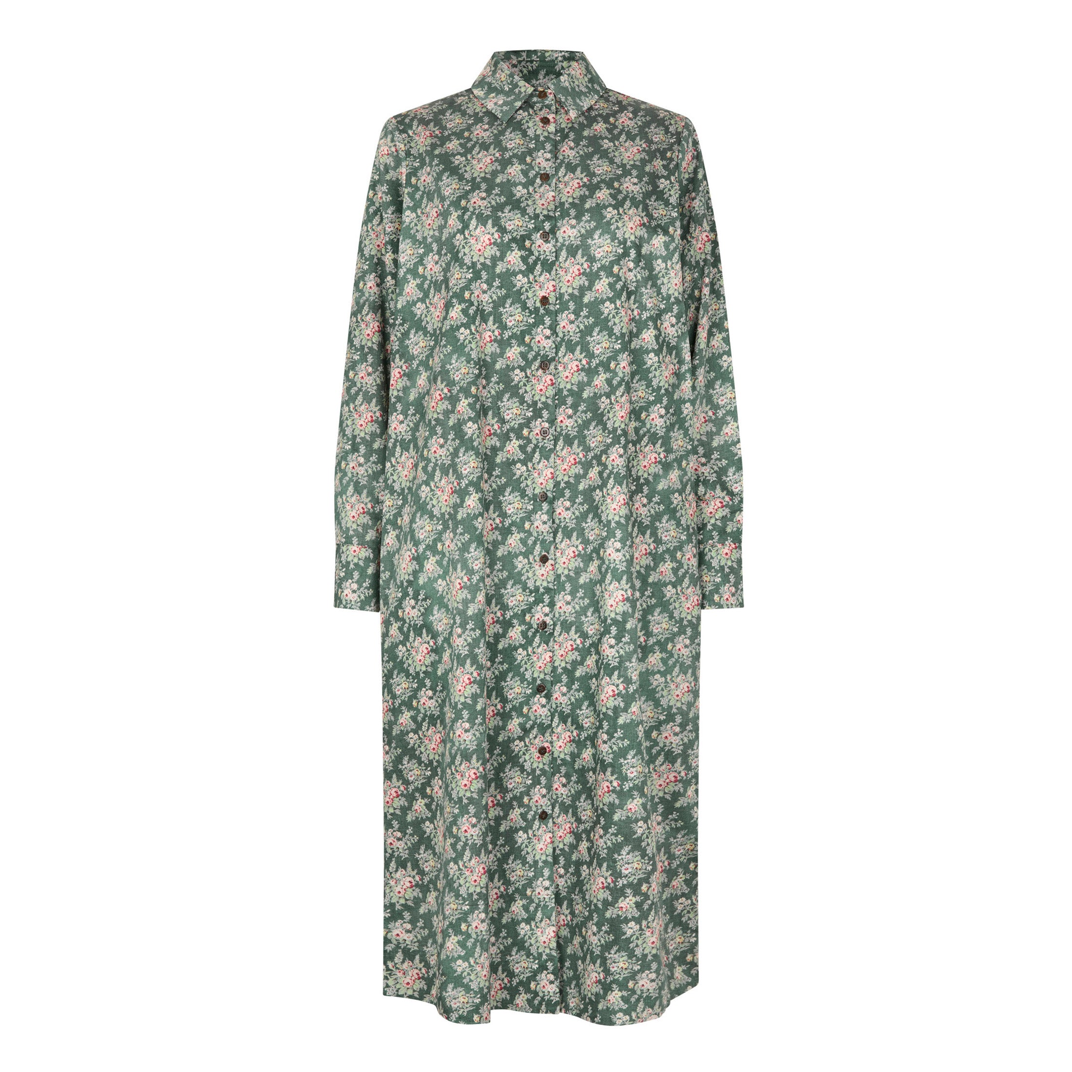 Tapis Noir Daria Cotton Dress - Emerald Dress Green