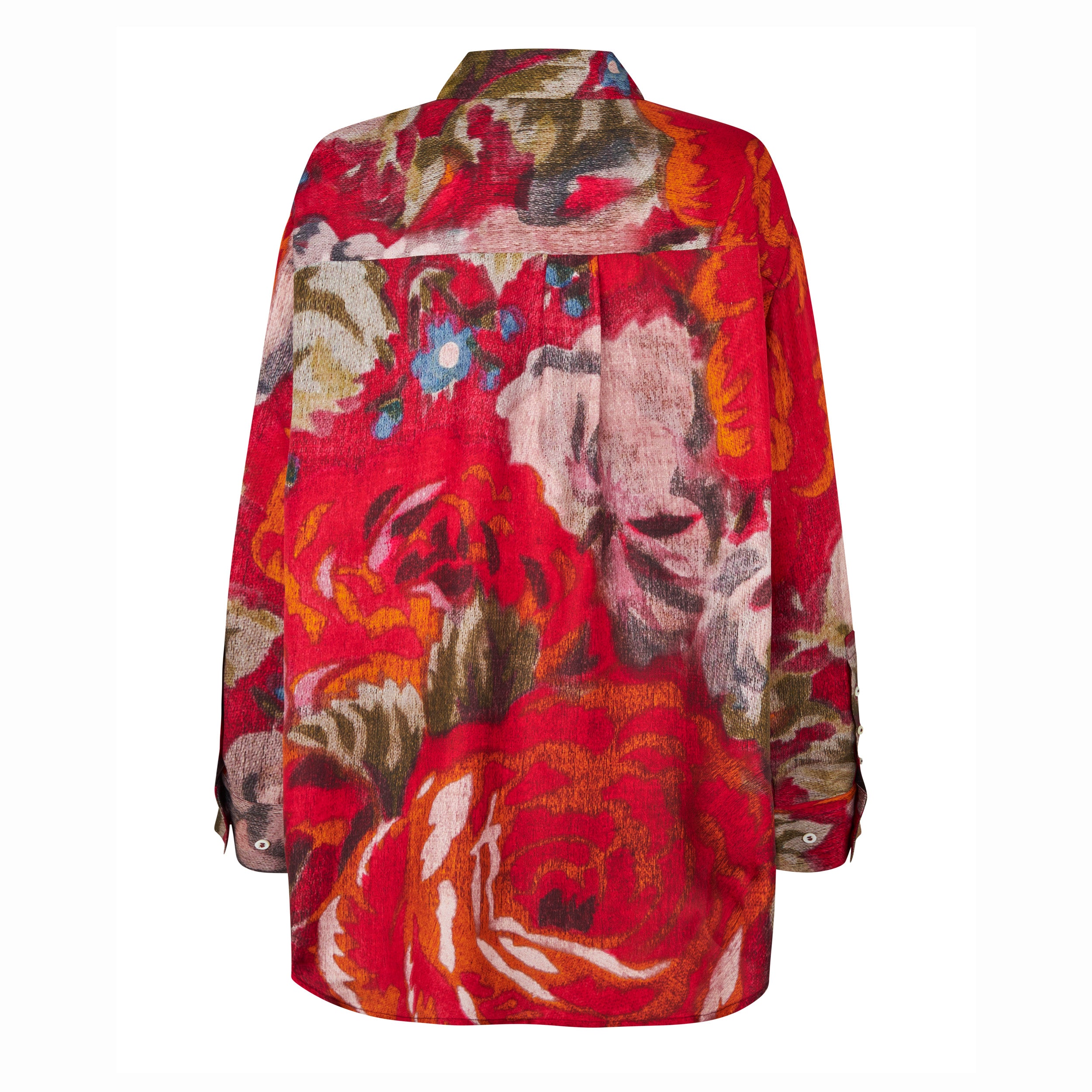 Tapis Noir Darla Silk Shirt - Pink Shirt Pink