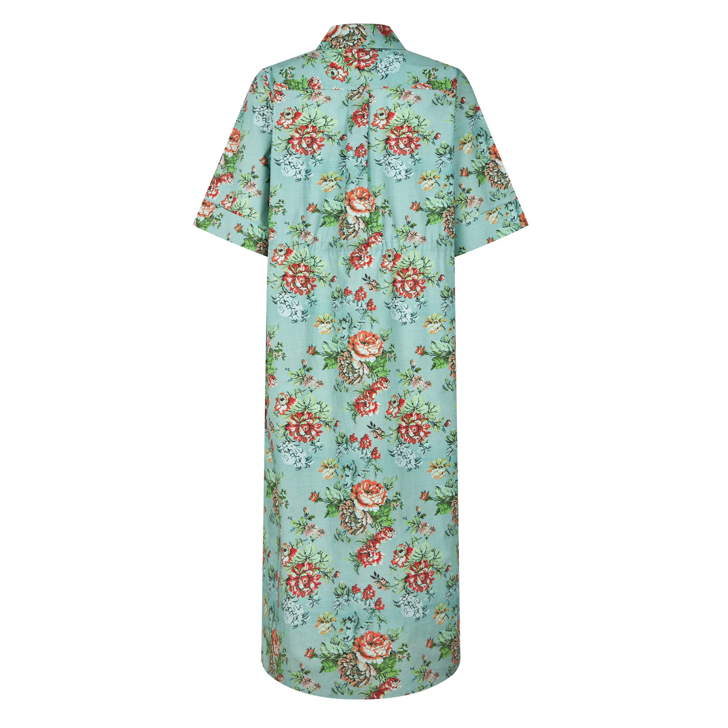 Tapis Noir Eloise Cotton Dress - Green Dress Green