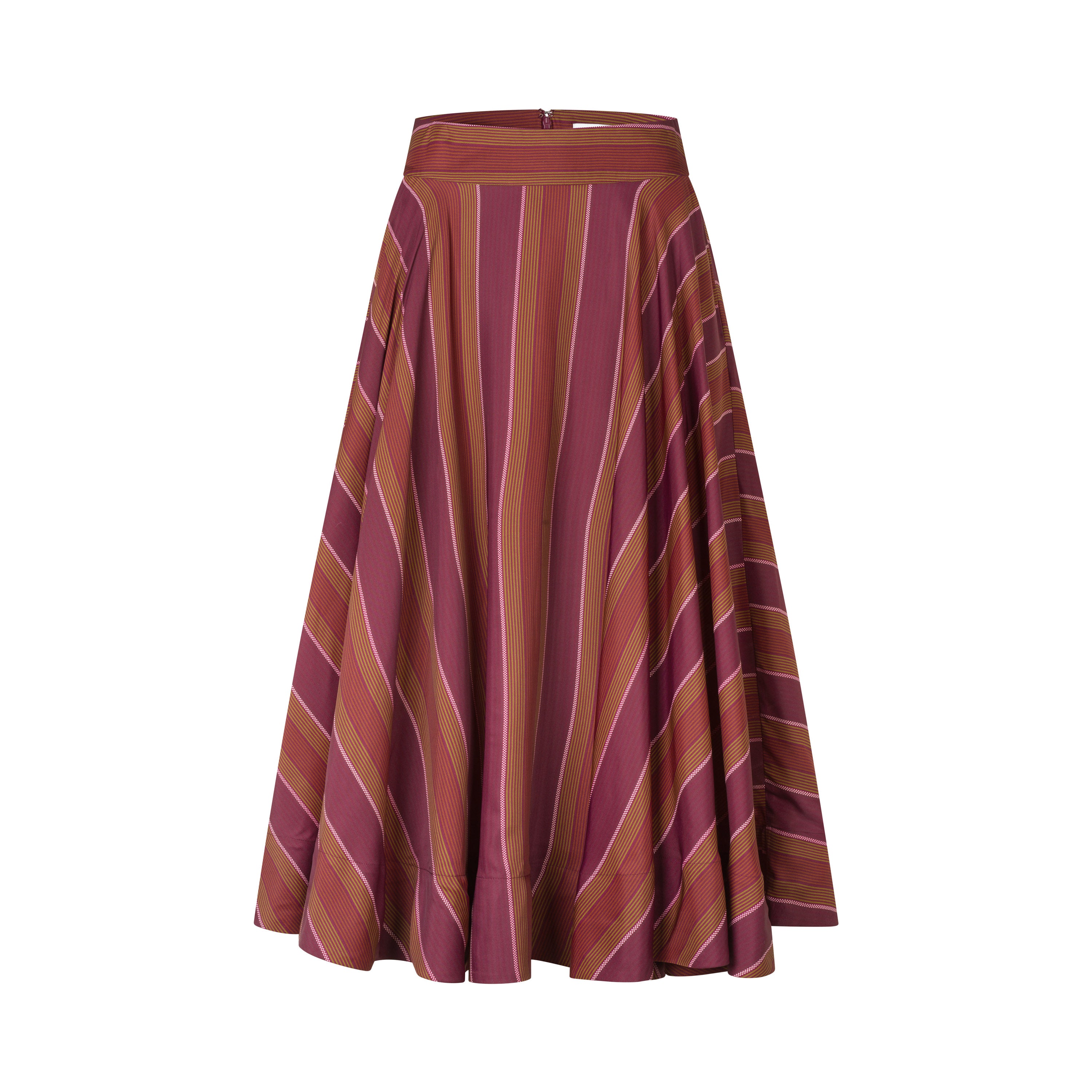 Tapis Noir Fabia Skirt - Purple Skirt Bordeaux