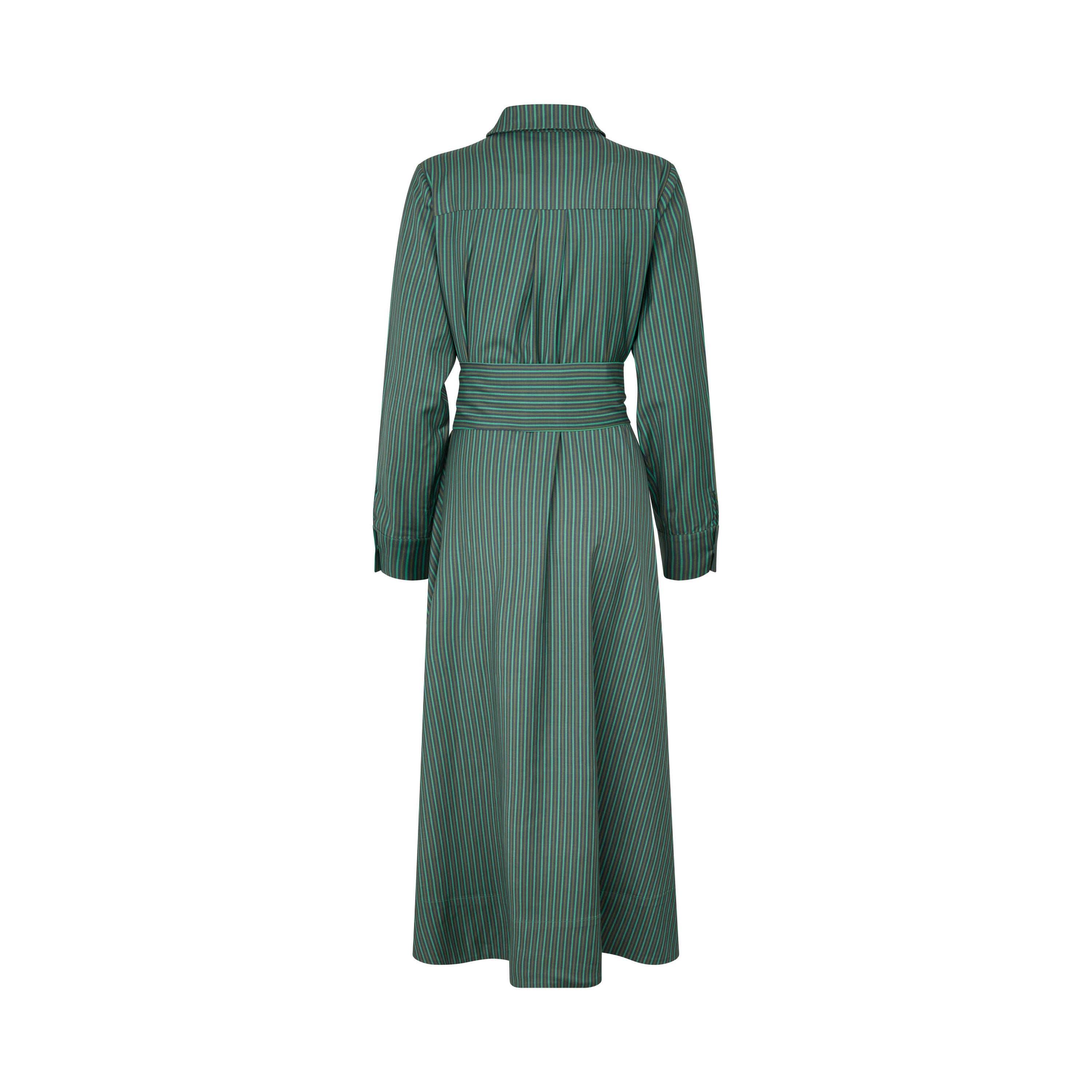 Tapis Noir Florence Wool Dress - Green Dress Green