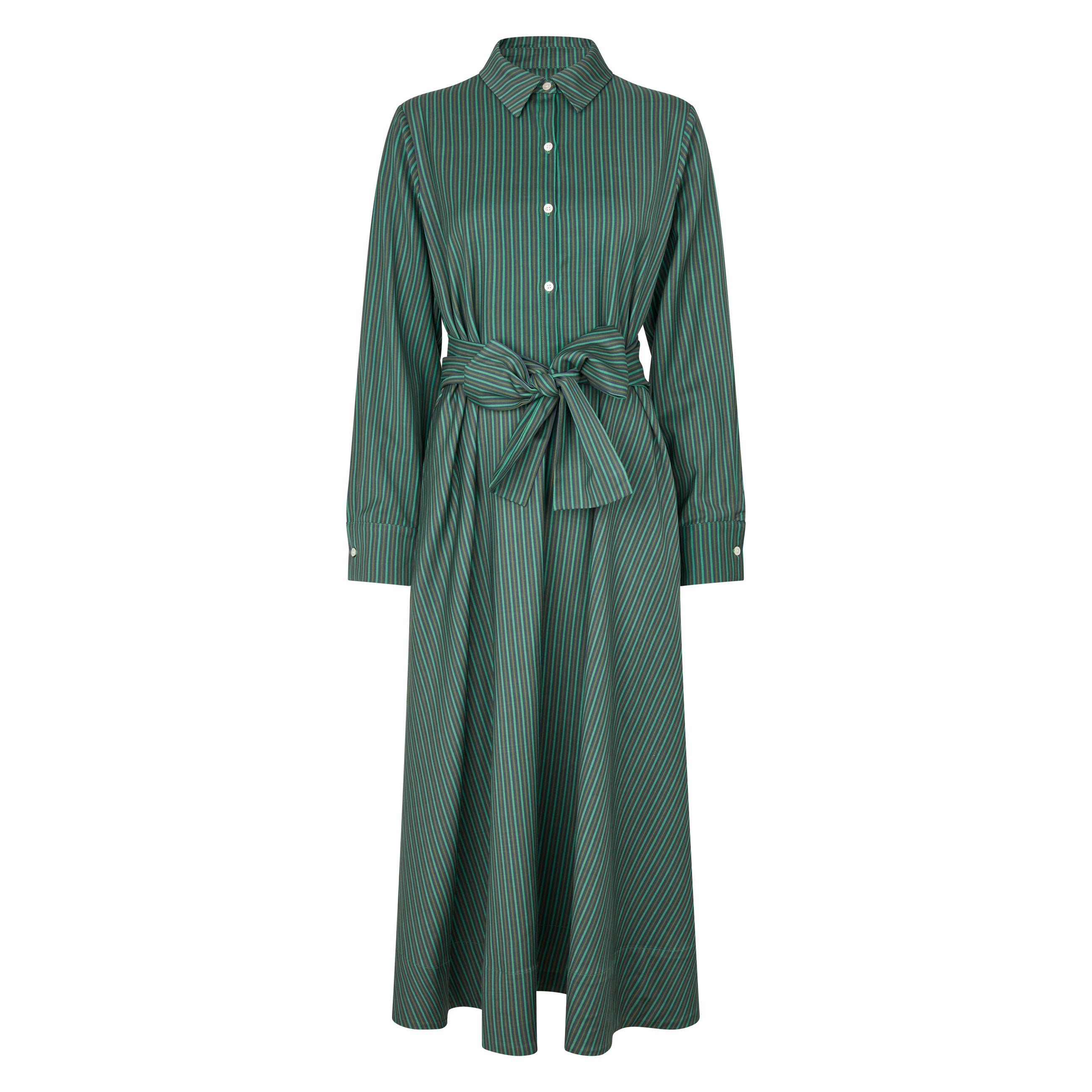 Tapis Noir Florence Wool Dress - Green Dress Green