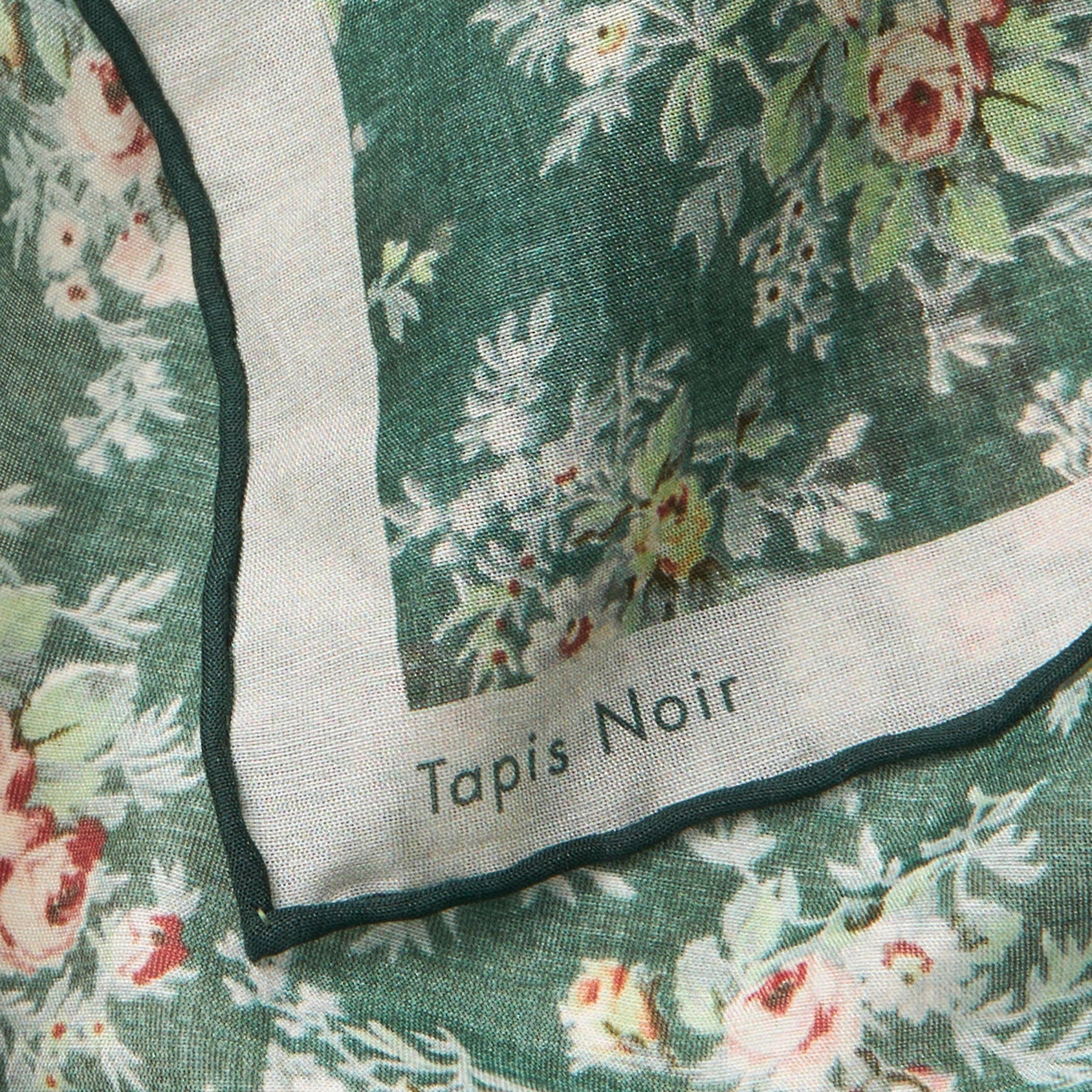 Tapis Noir Handkerchief Darcy Handkerchief Green