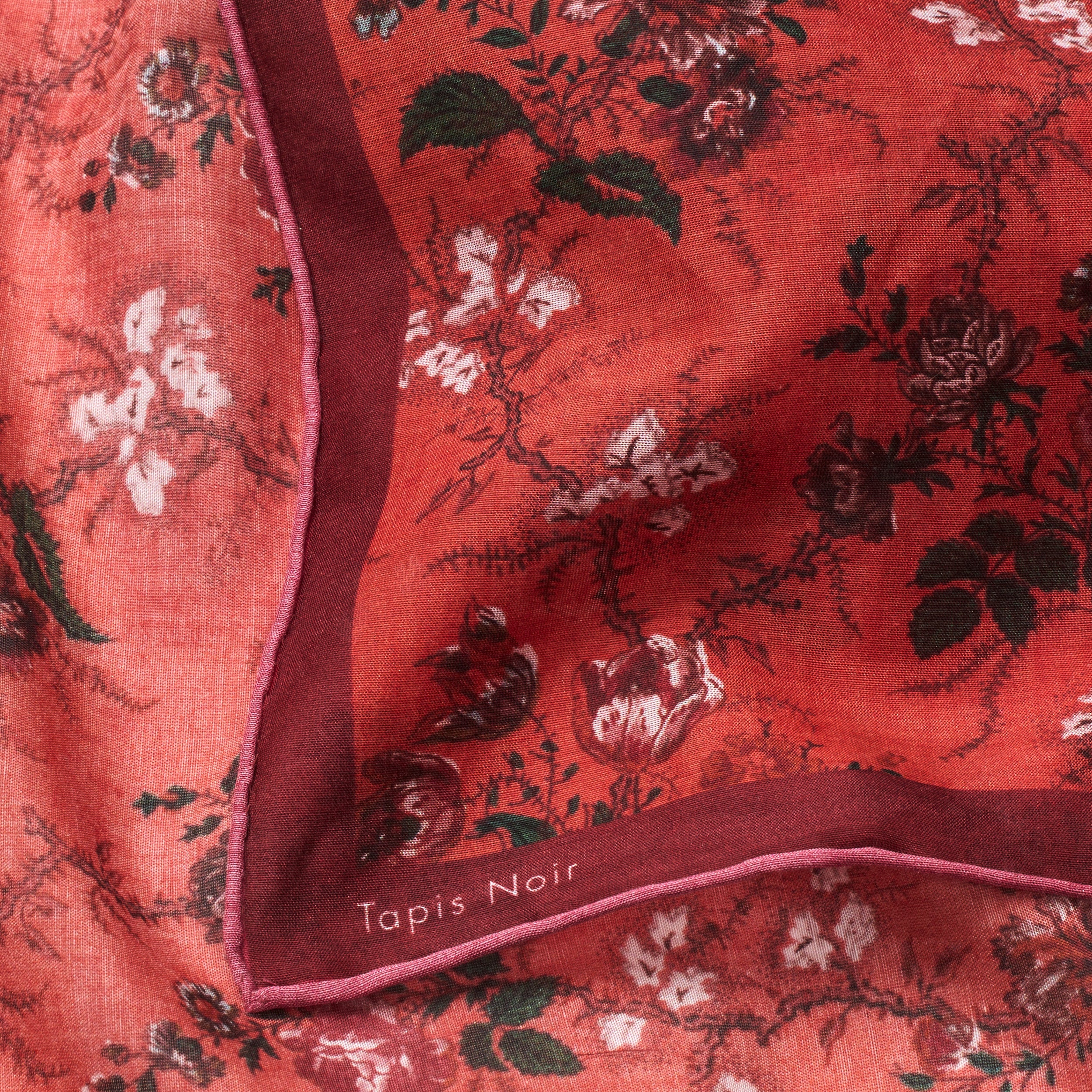 Tapis Noir Handkerchief Ellen Handkerchief Red