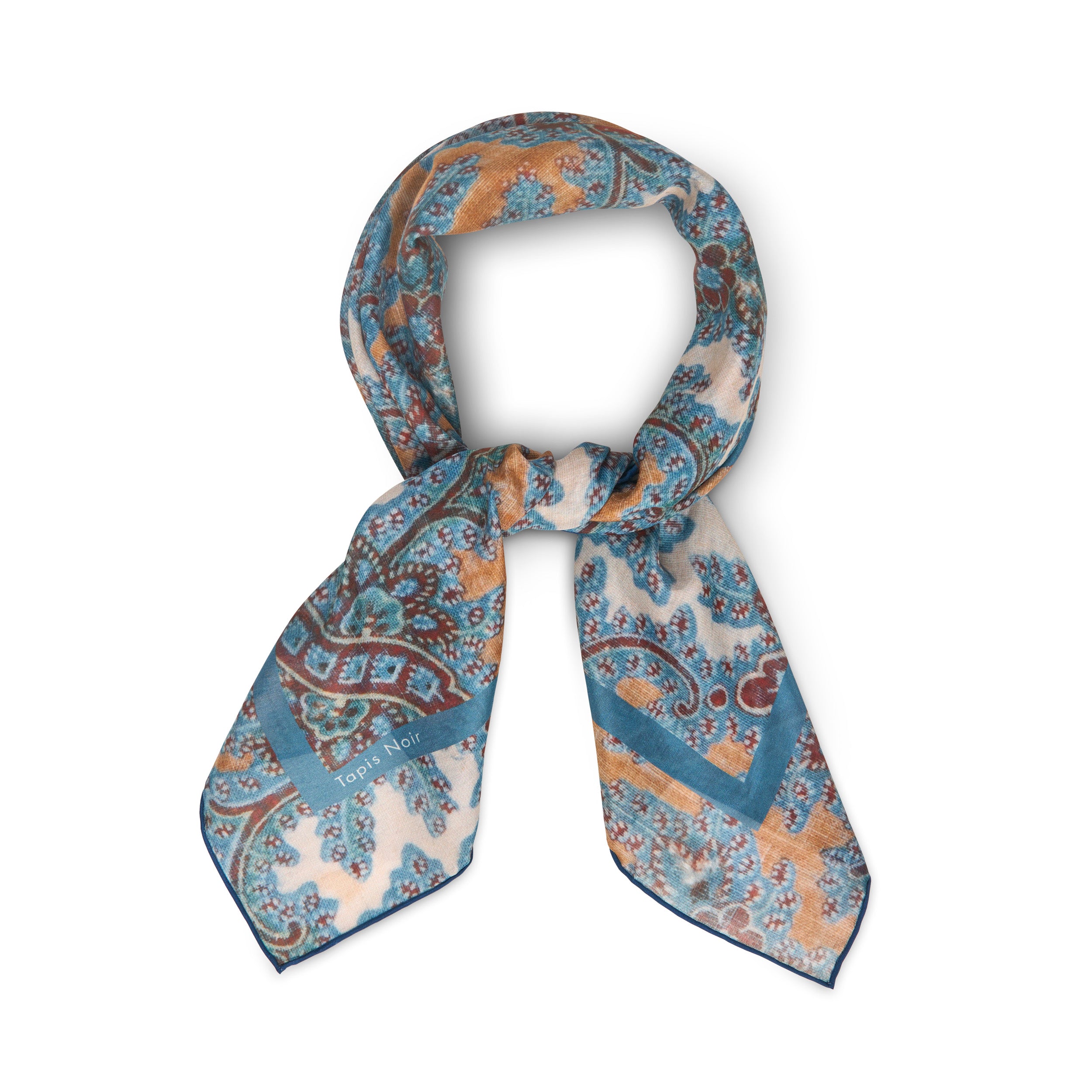 Tapis Noir Light Daphne Scarf Light Small (67x67cm) Blue