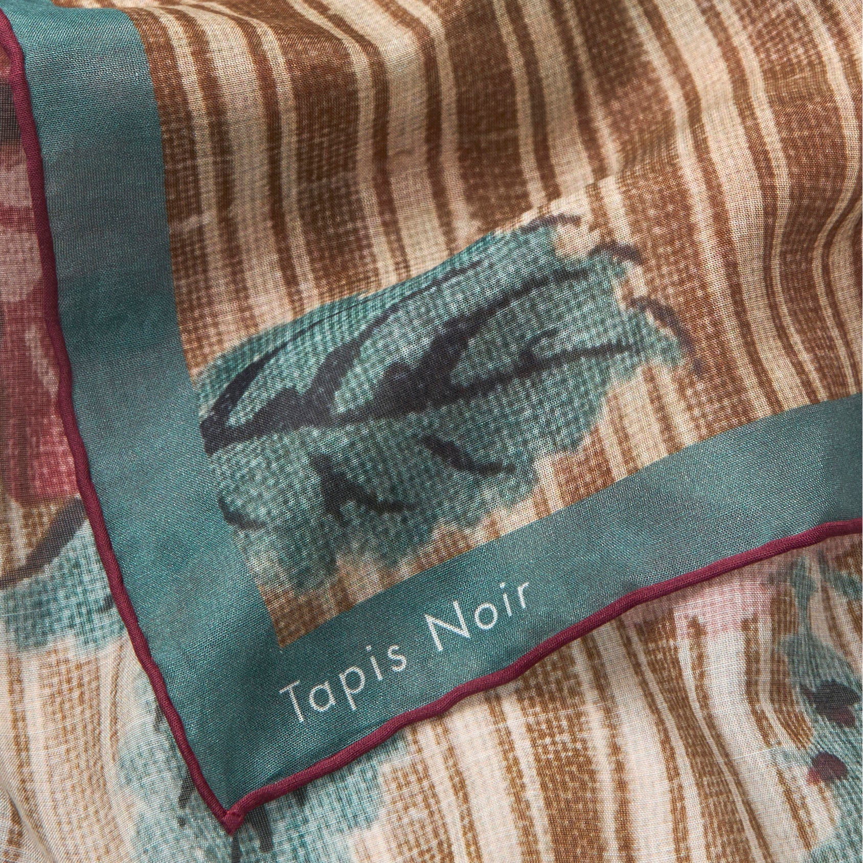 Tapis Noir Light Delilah Scarf Light Brown