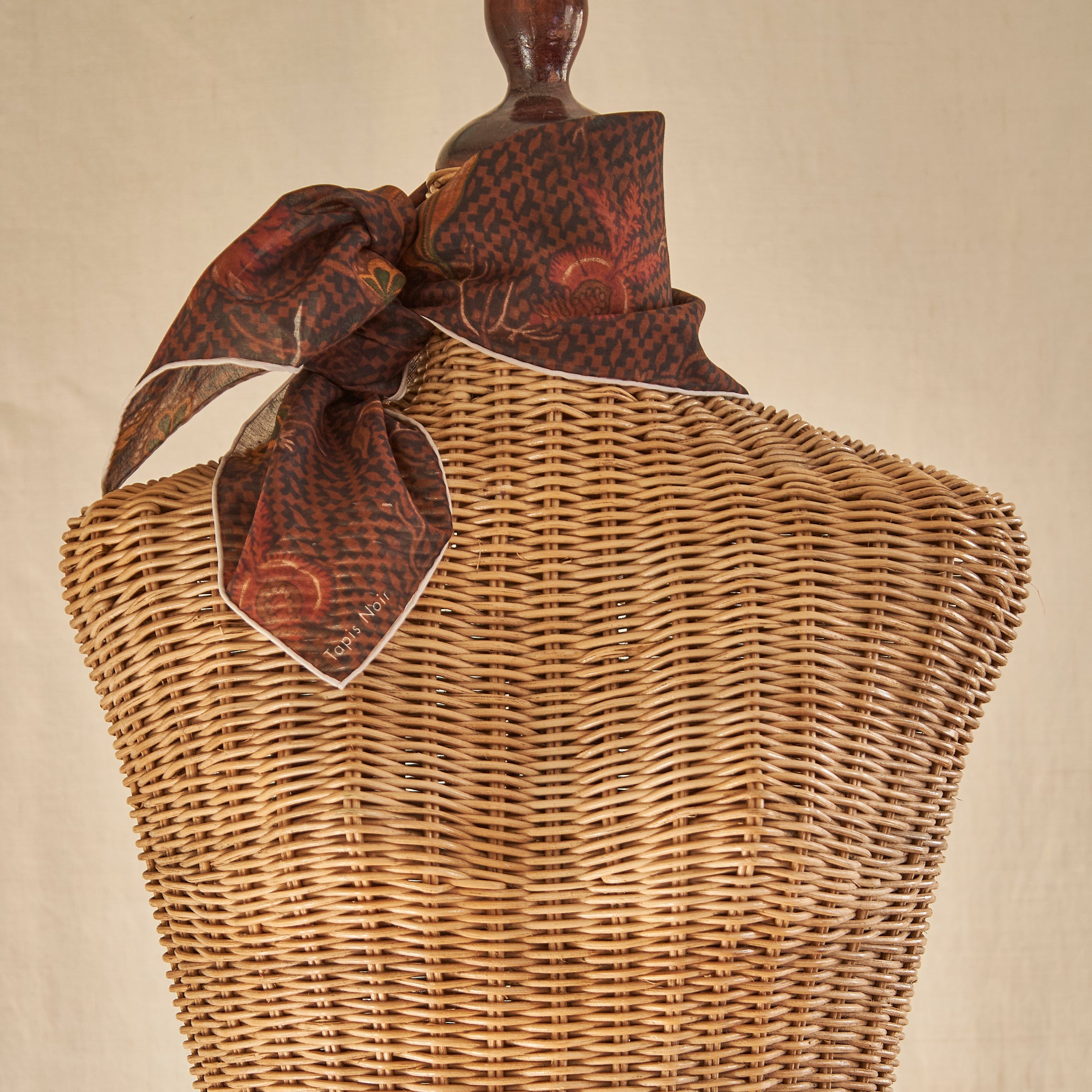 Tapis Noir Light Demi Scarf Light Brown