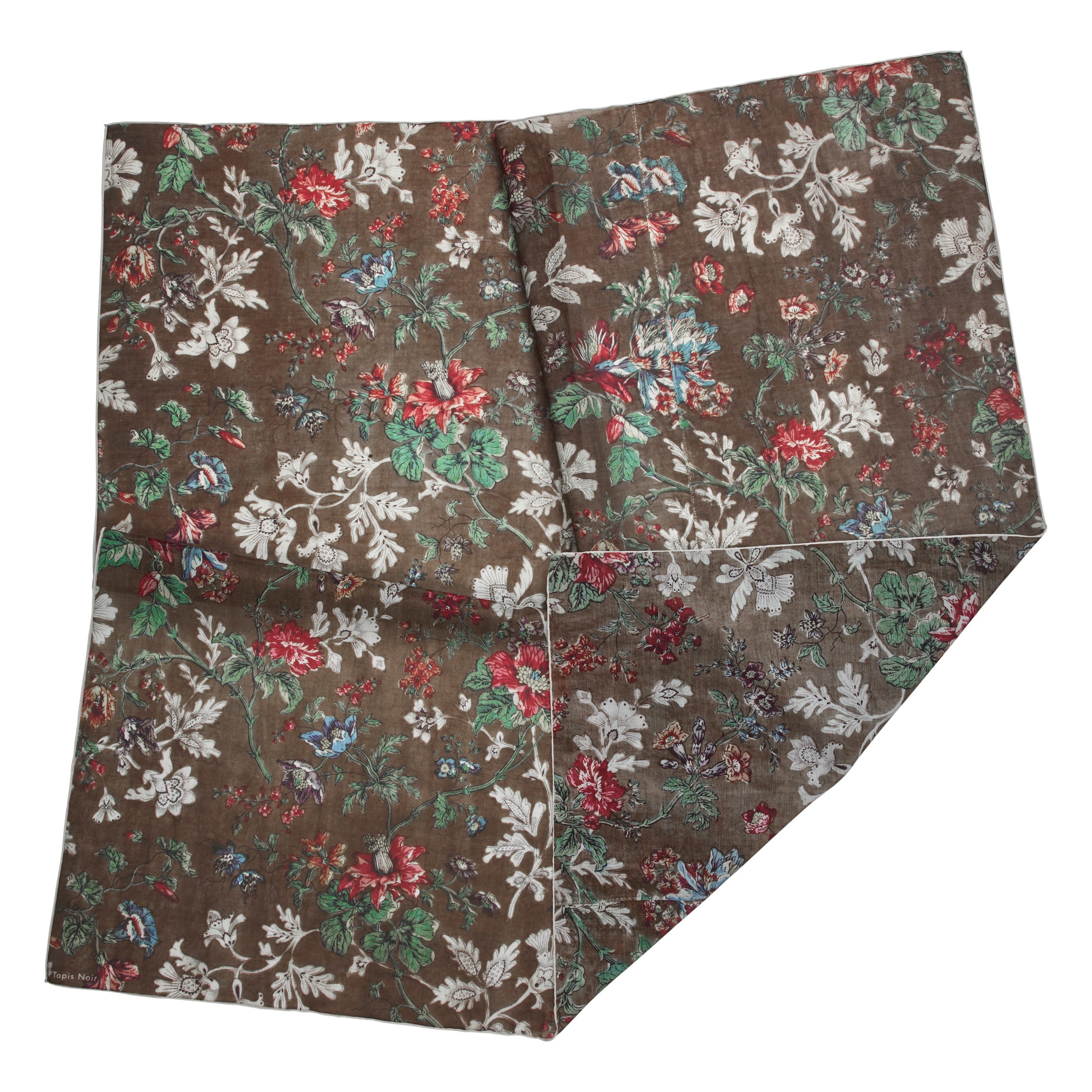 Tapis Noir Light Eliza Scarf Light (85x85cm) Brown