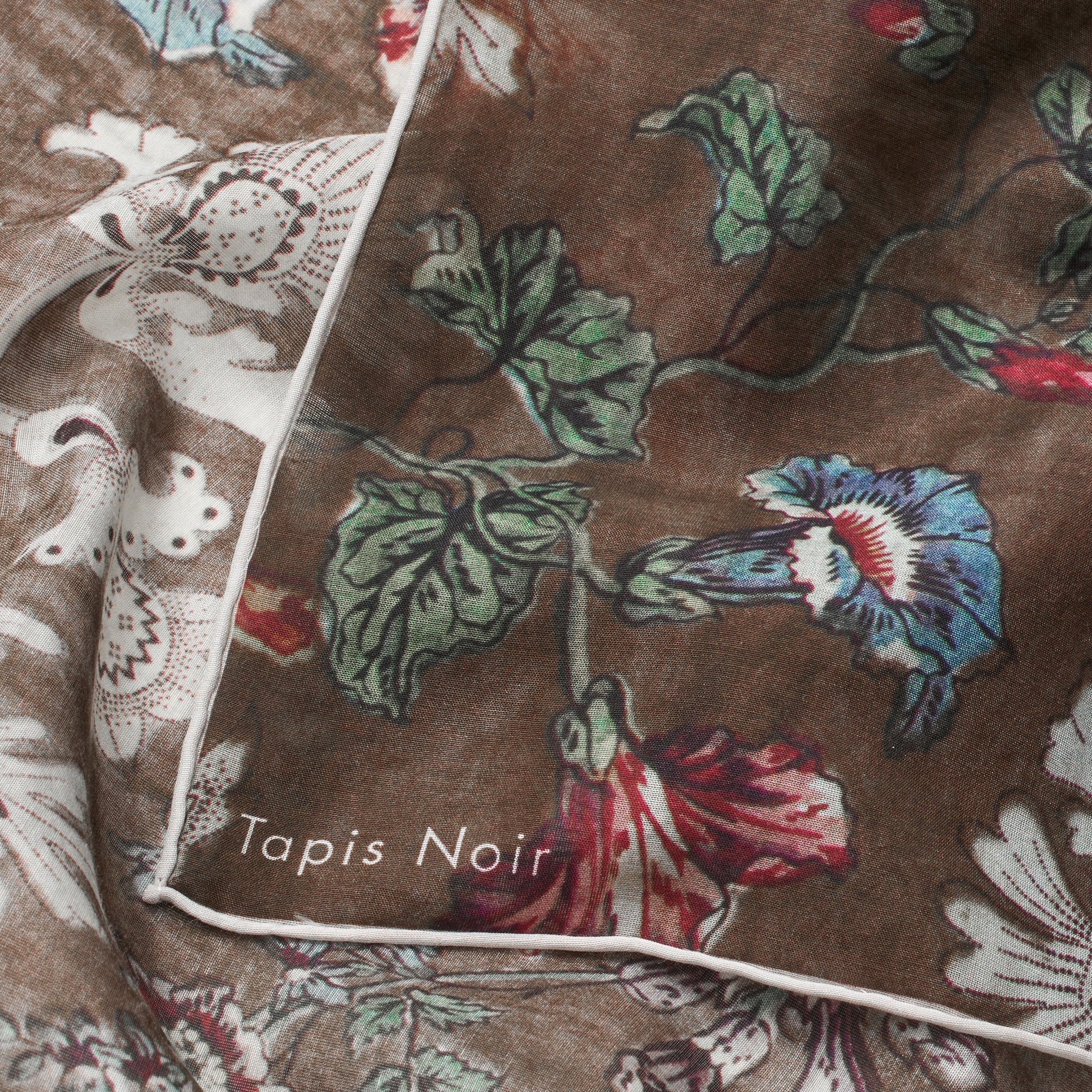 Tapis Noir Light Eliza Scarf Light (85x85cm) Brown