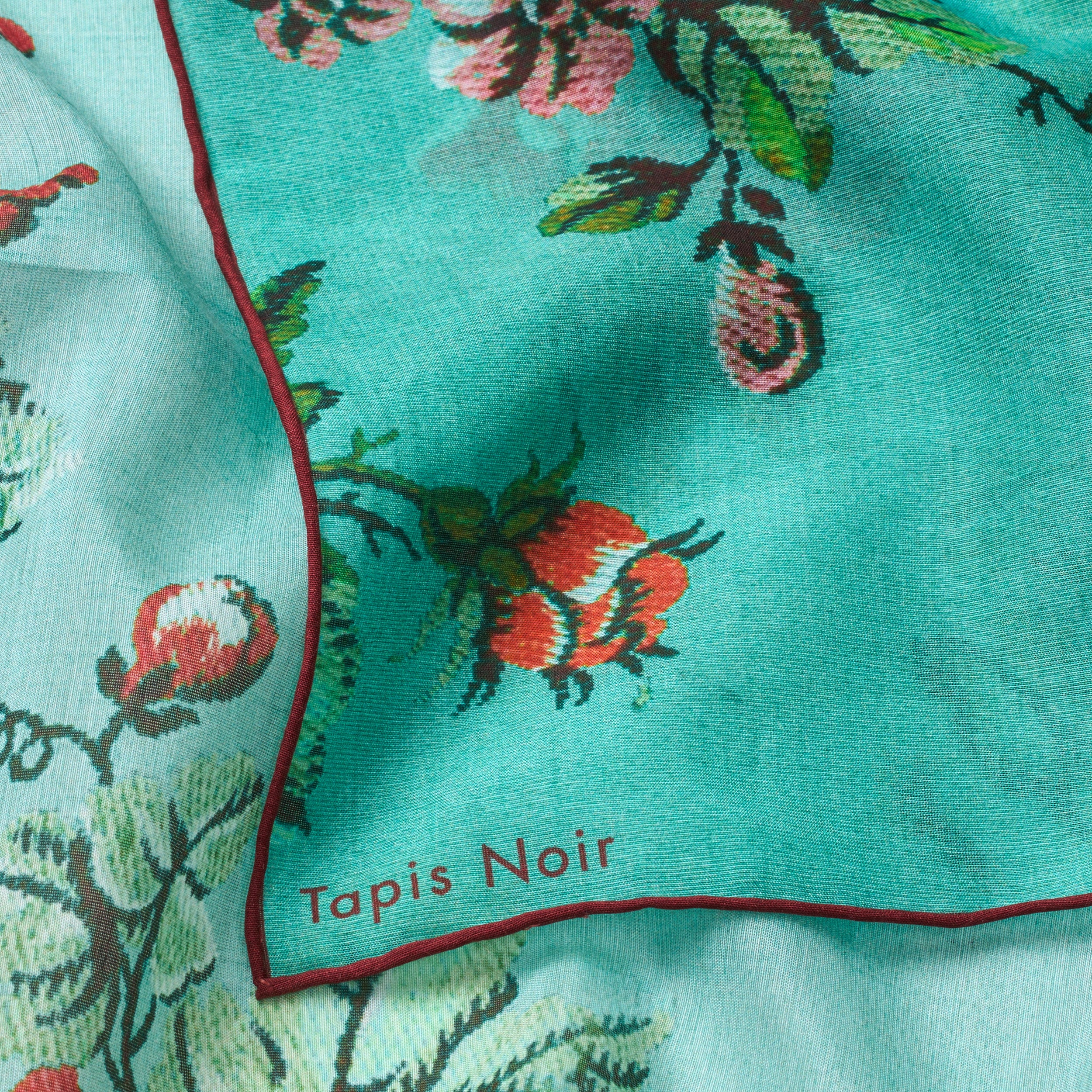 Tapis Noir Light Erica Scarf Light (85x85cm) Green