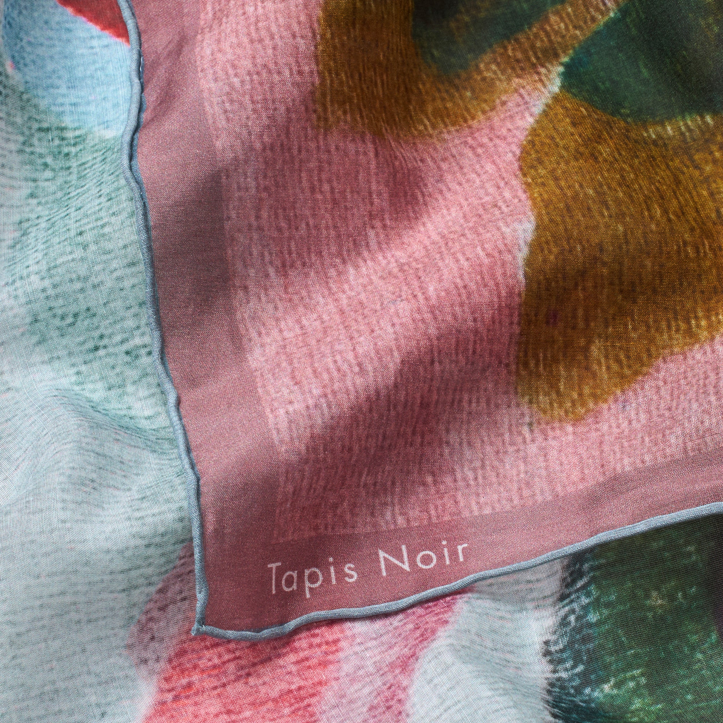 Tapis Noir Light Large Ellis Scarf Light Large (120x120cm) Blue