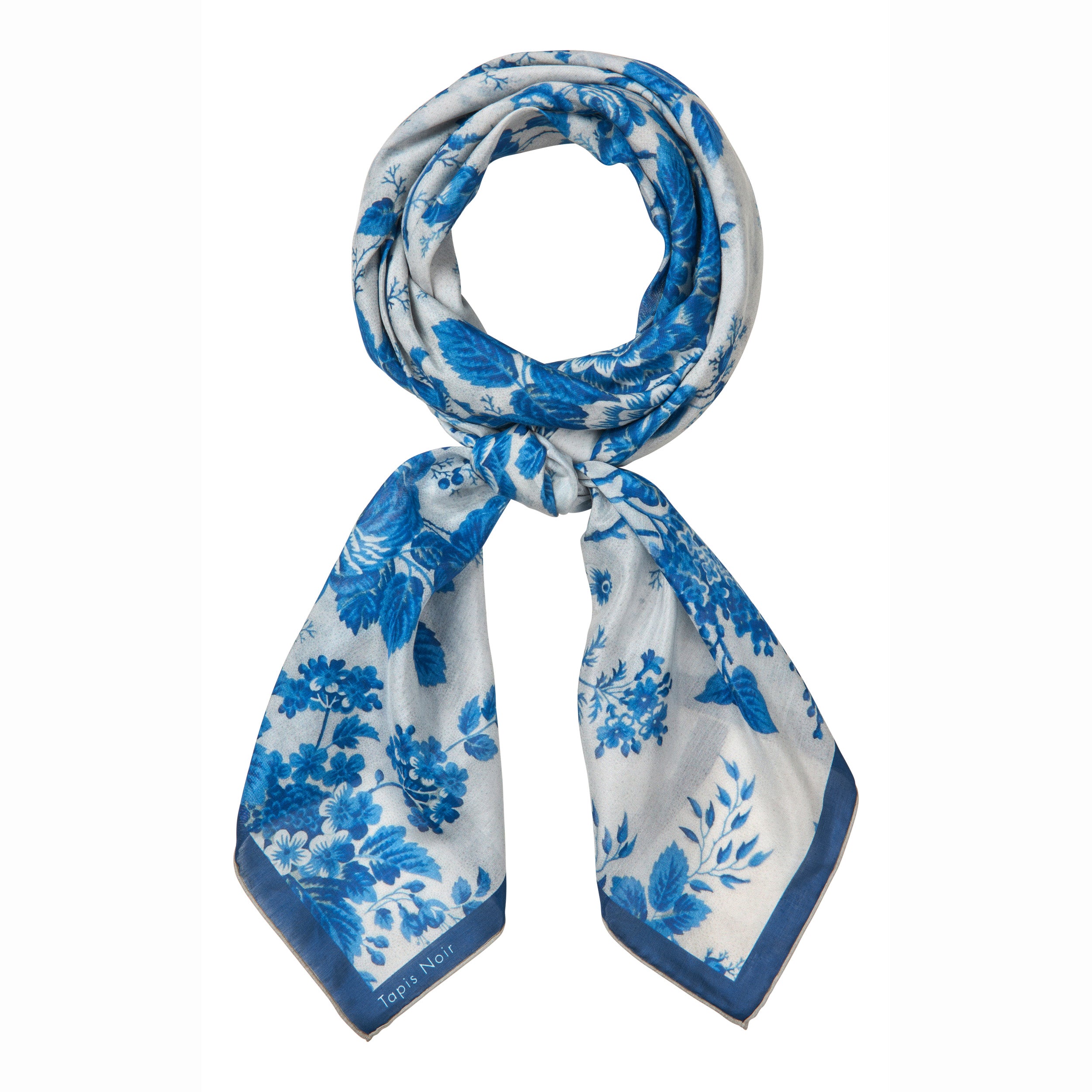 Tapis Noir Light Large Emilia Scarf Light Large (120x120cm) Blue