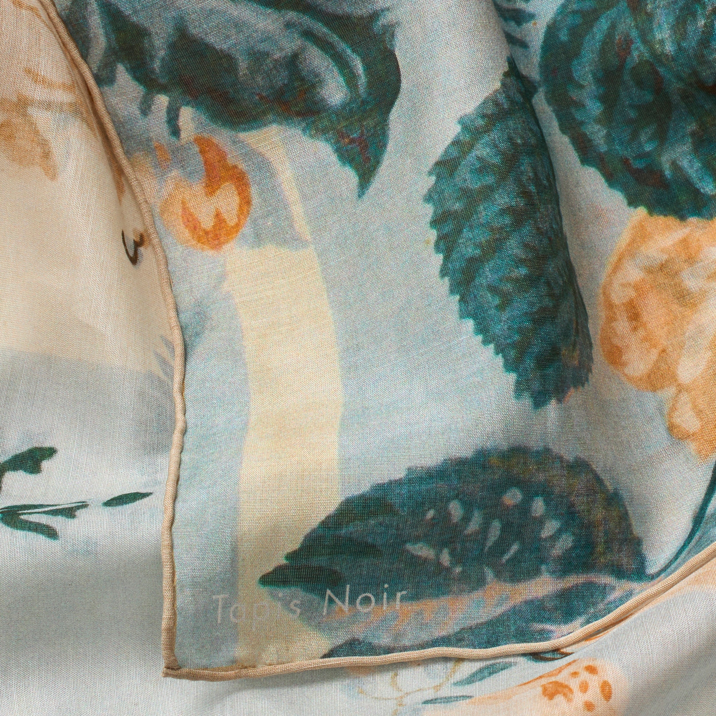 Tapis Noir Light Small Elaine Scarf Light Small (67x67cm) Blue