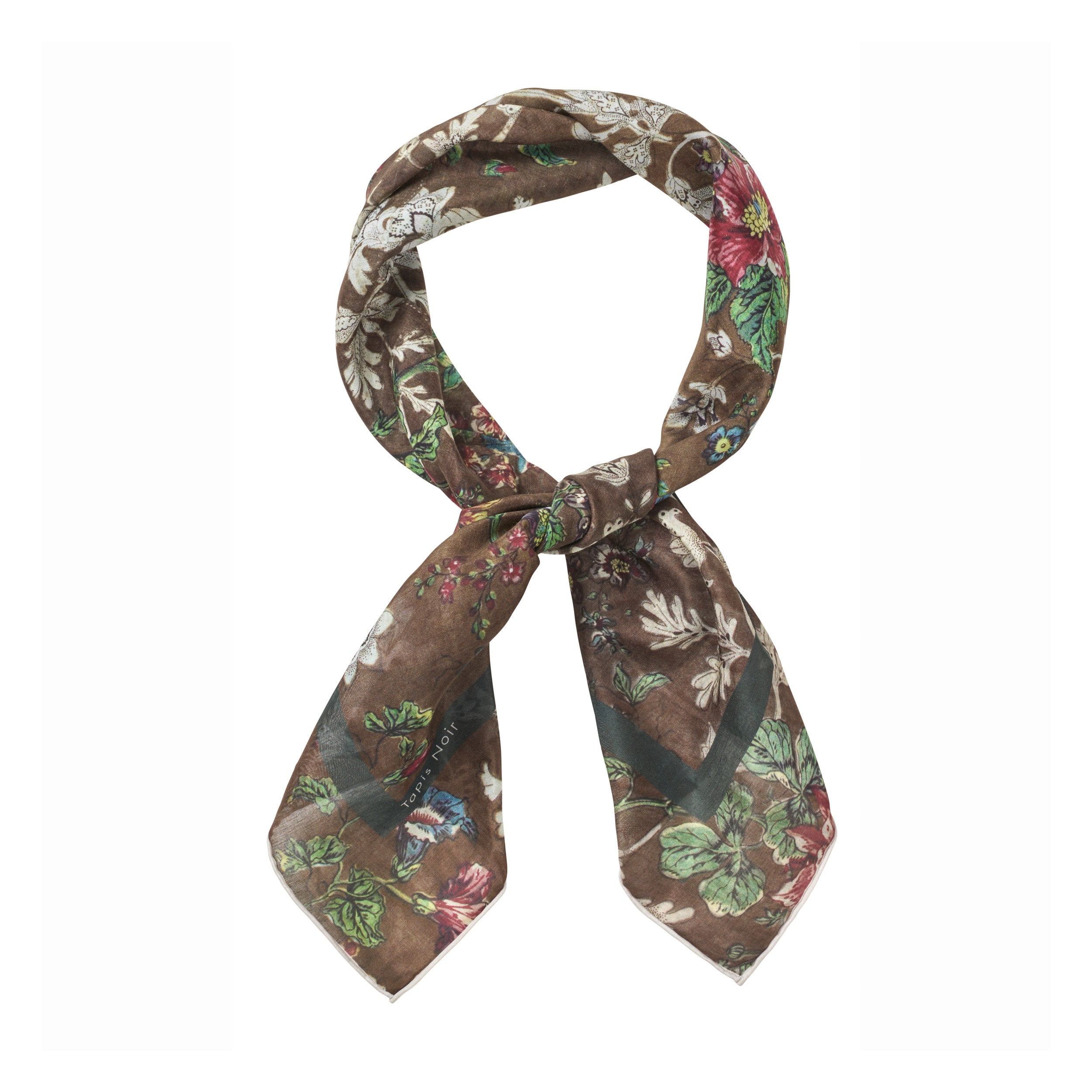 Tapis Noir Light Small Eliza Scarf Light Small (67x67cm) Brown