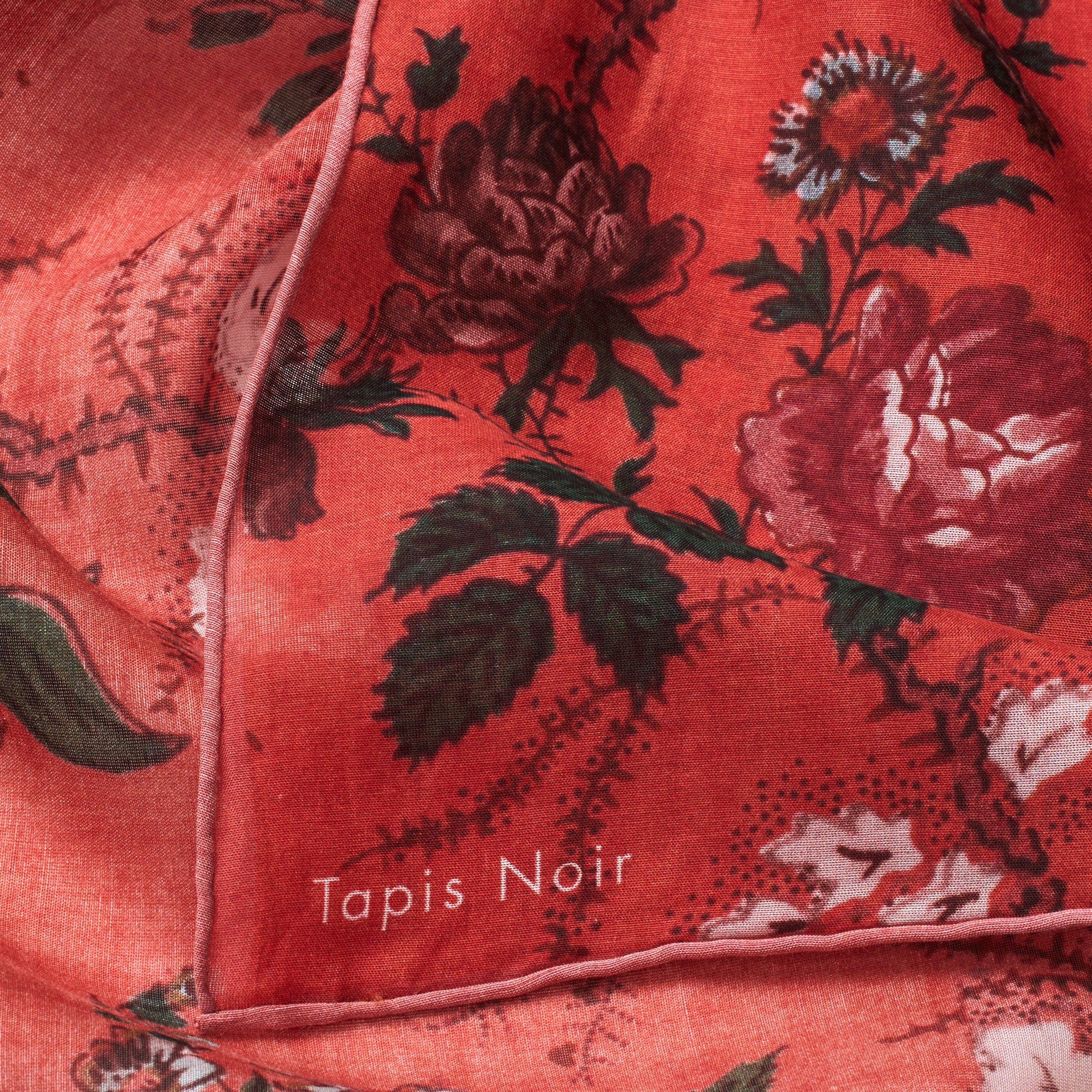 Tapis Noir Light Small Ellen Scarf Light Small (67x67cm) Red