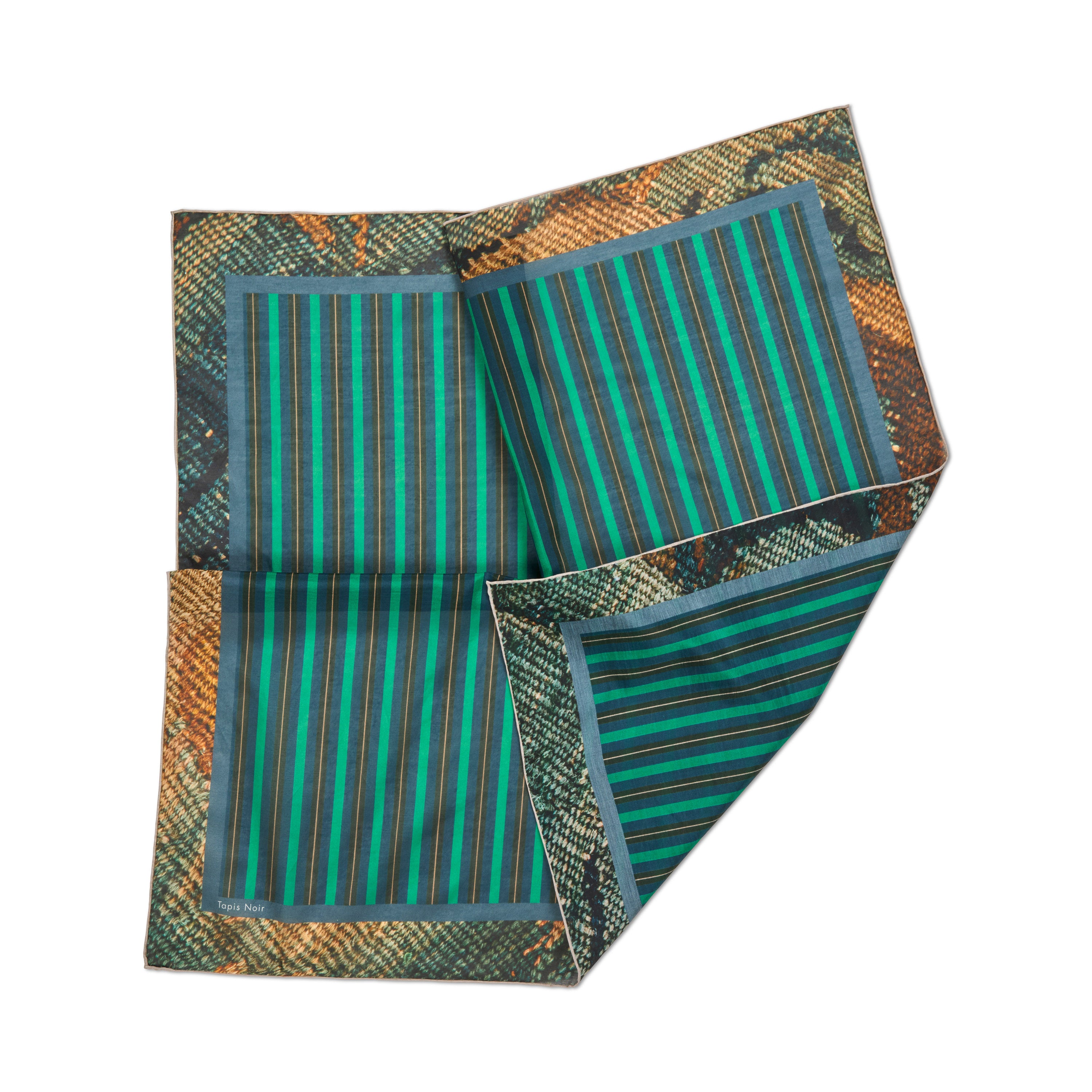 Tapis Noir Light Small Grady Scarf Light Small (67x67cm) Green