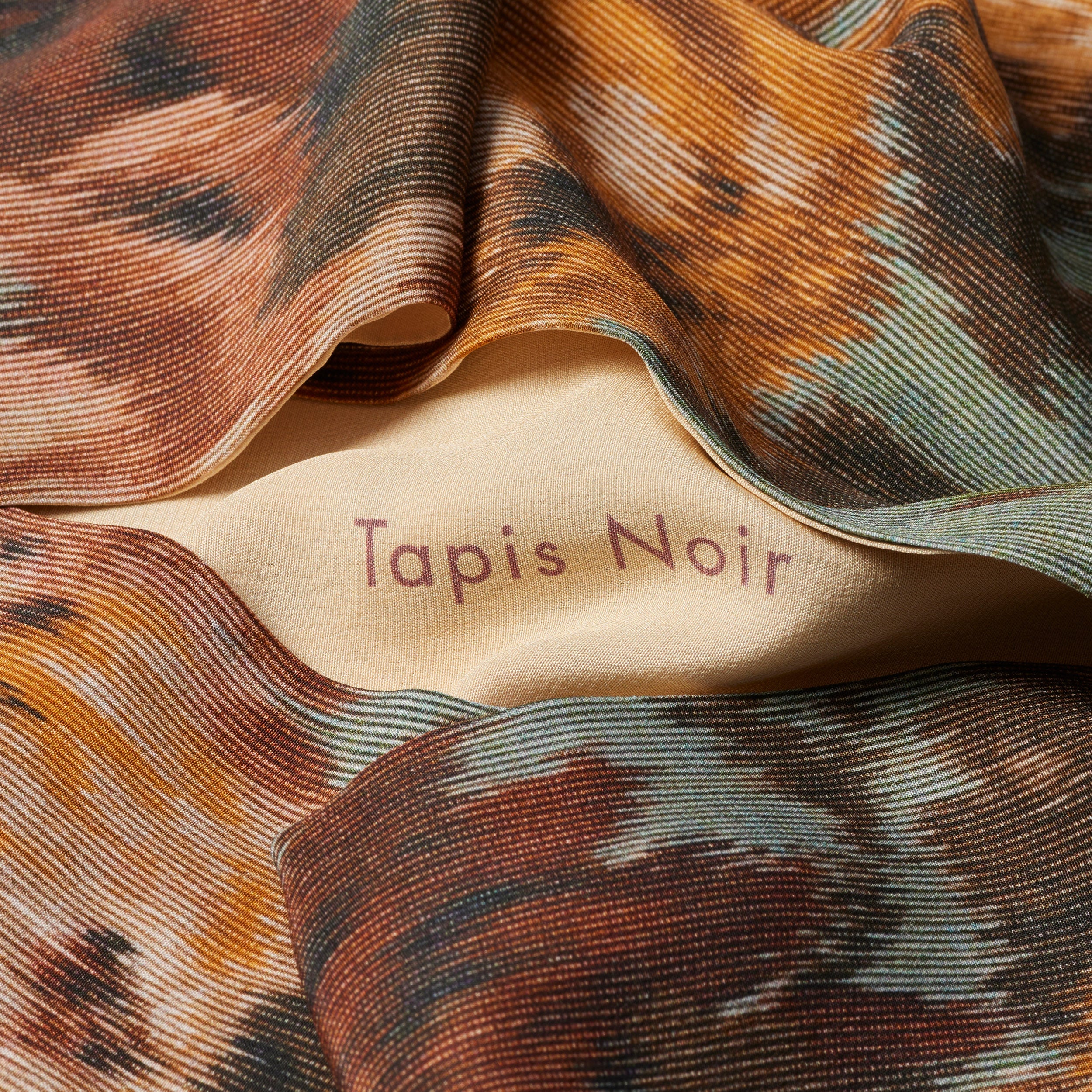 Tapis Noir Slim Dani Scarf Slim Blue