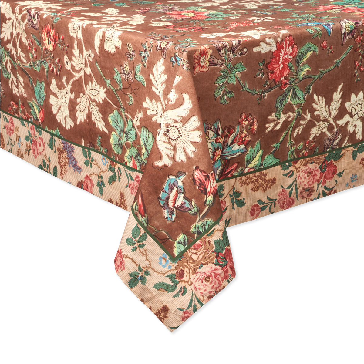 Tapis Noir Tablecloth Gladys - 140x295cm Tablecloth Brown