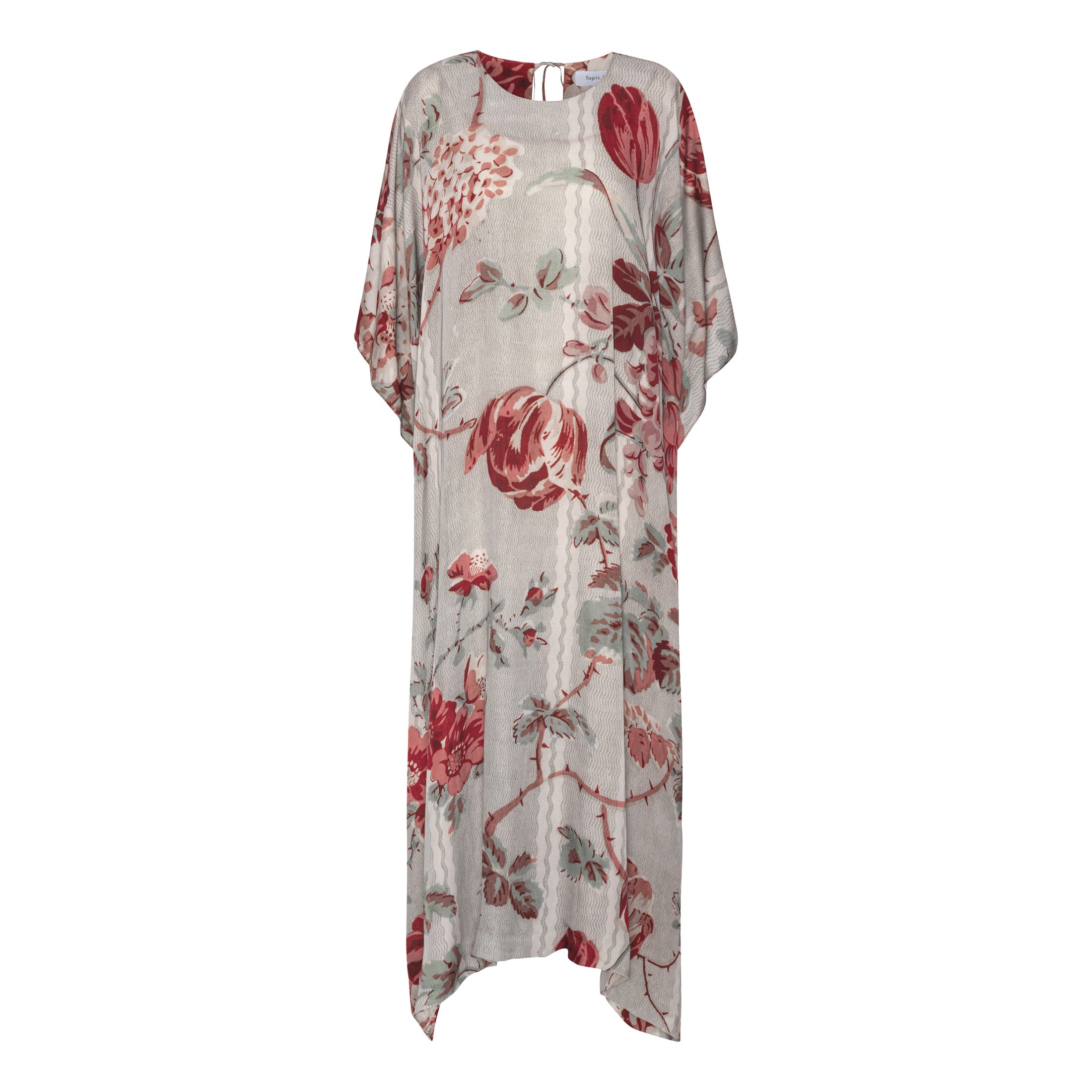 Tapis Noir Alana Large Kaftan Dress Grey