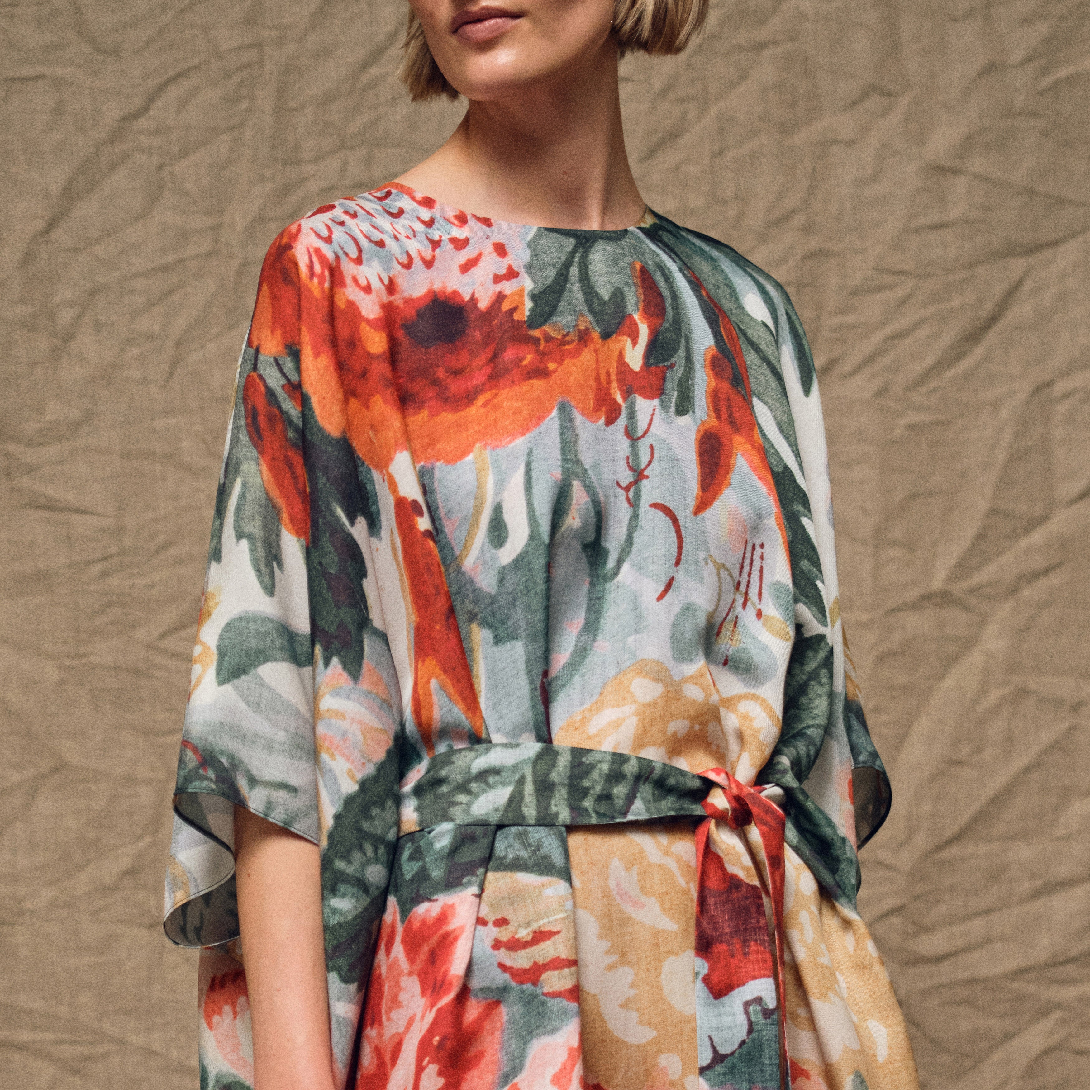 Tapis Noir Alexandra Silk Dress - Multicolor Dress Multicolor