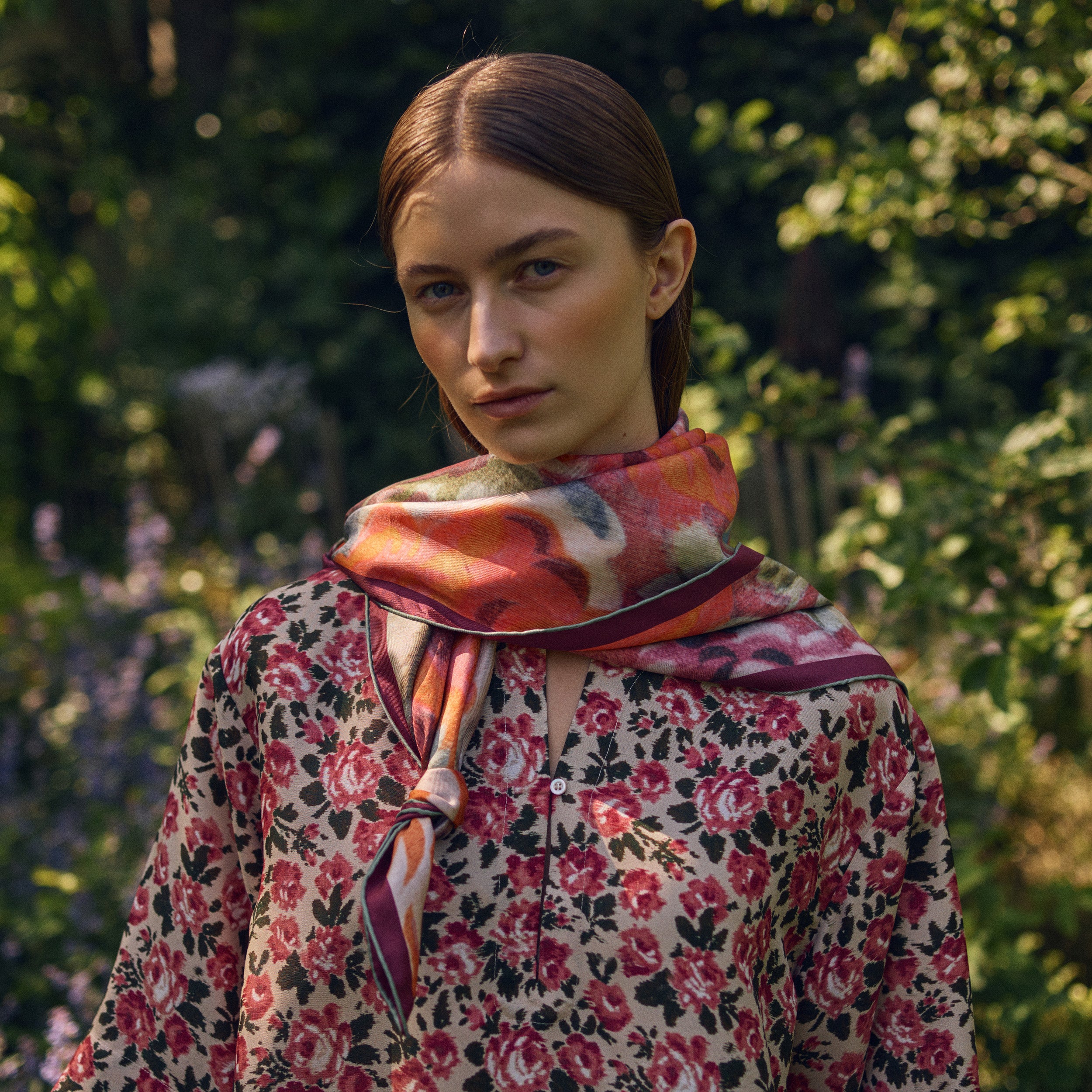 Tapis Noir Cali Silk Top - Rose Top Soft Pink