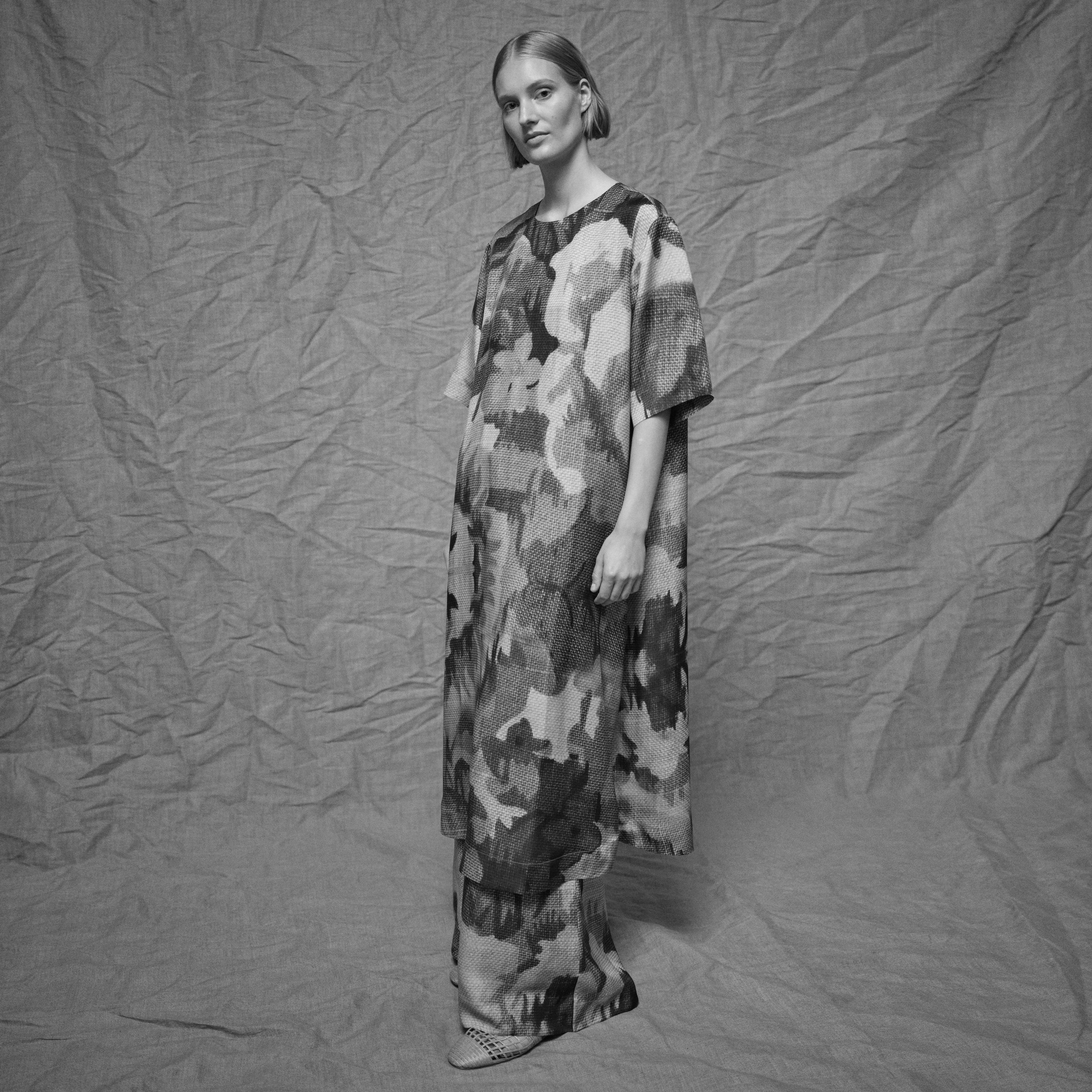 Tapis Noir Camille Silk Dress - Multicolor Dress Multicolor