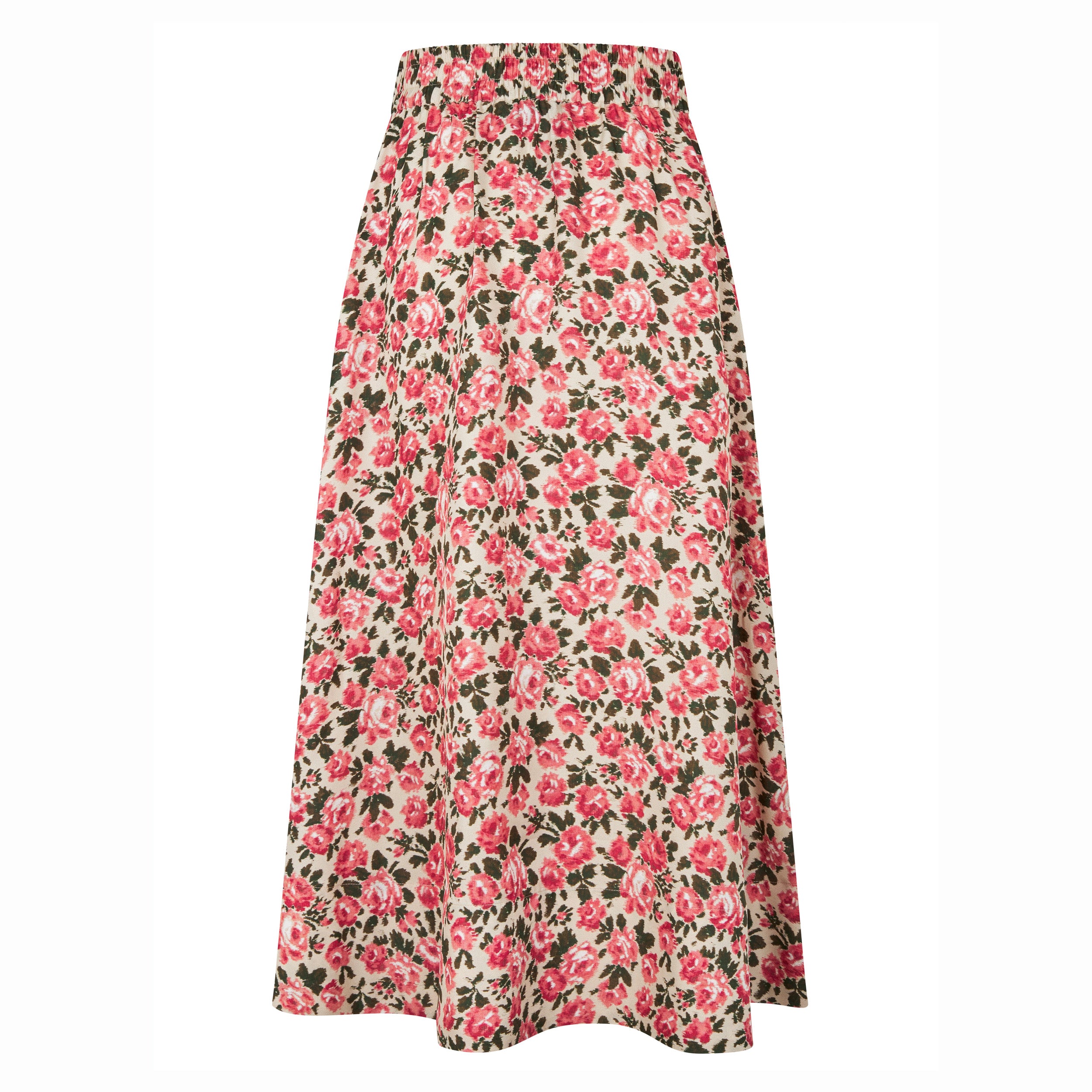 Tapis Noir Caroline Silk Skirt - Rose Skirt Soft Pink