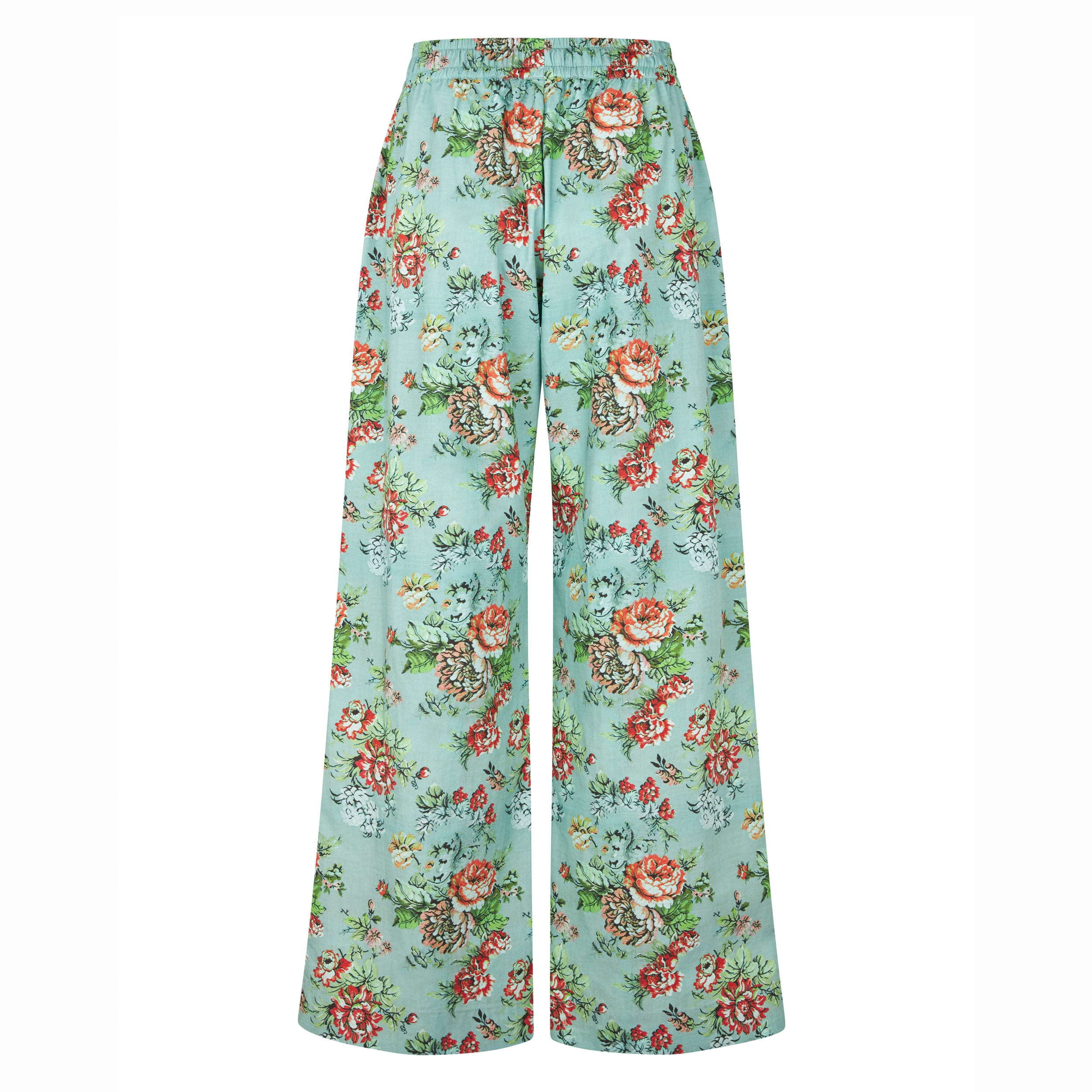 Tapis Noir Catrin Cotton Pants - Green Pants Green