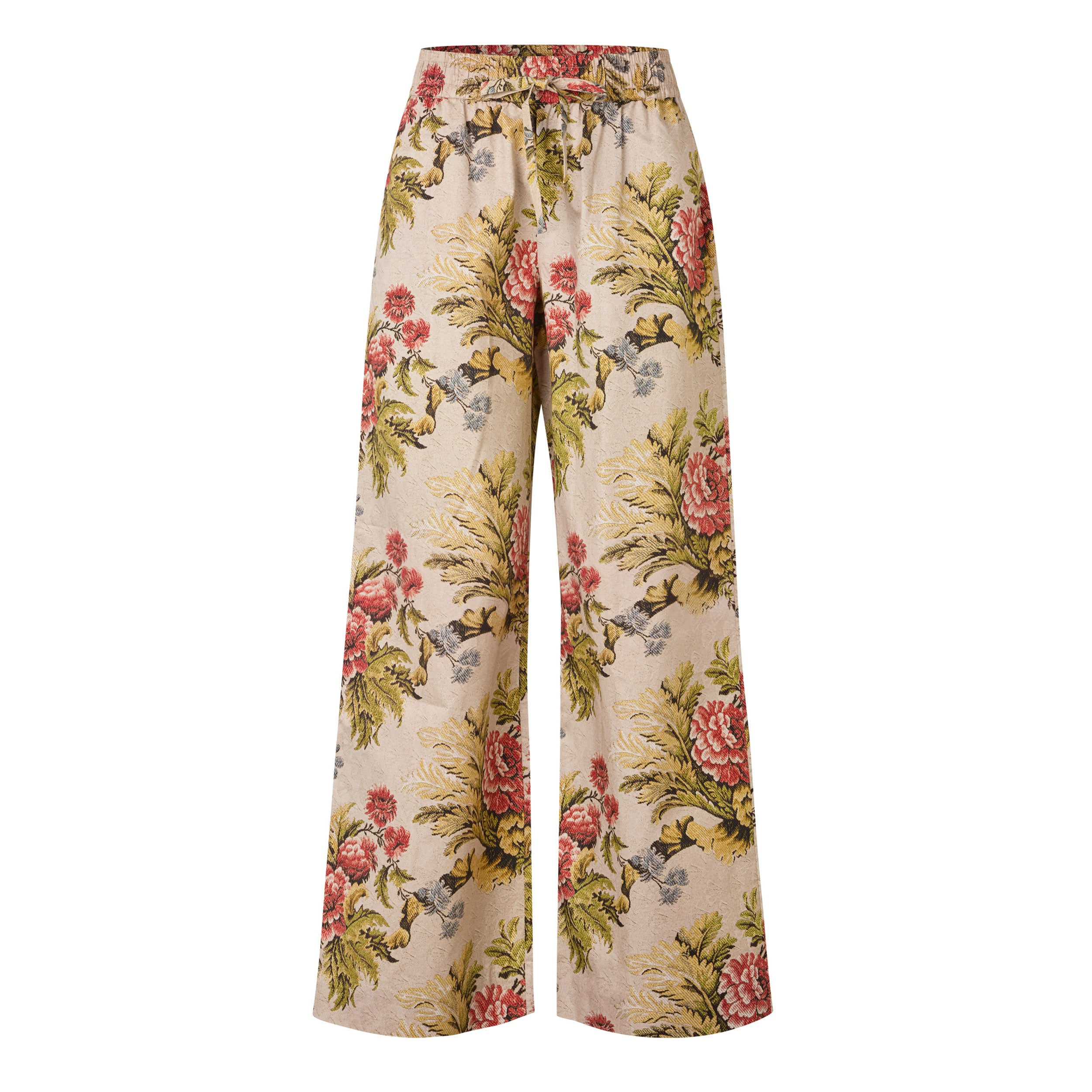 Tapis Noir Catrin Cotton Pants - Peach Pants Peach