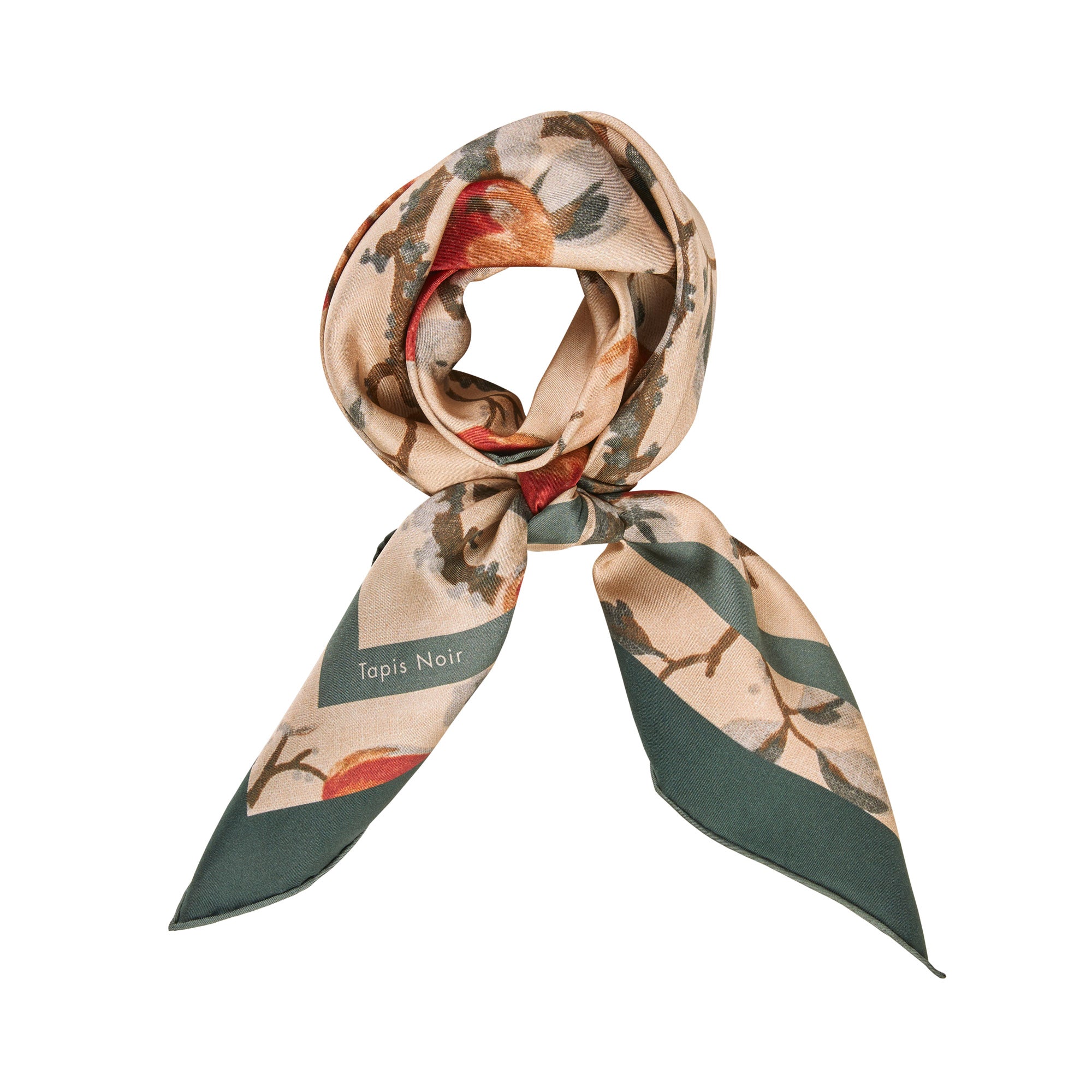 Tapis Noir Classical Apple Scarf Classical Beige