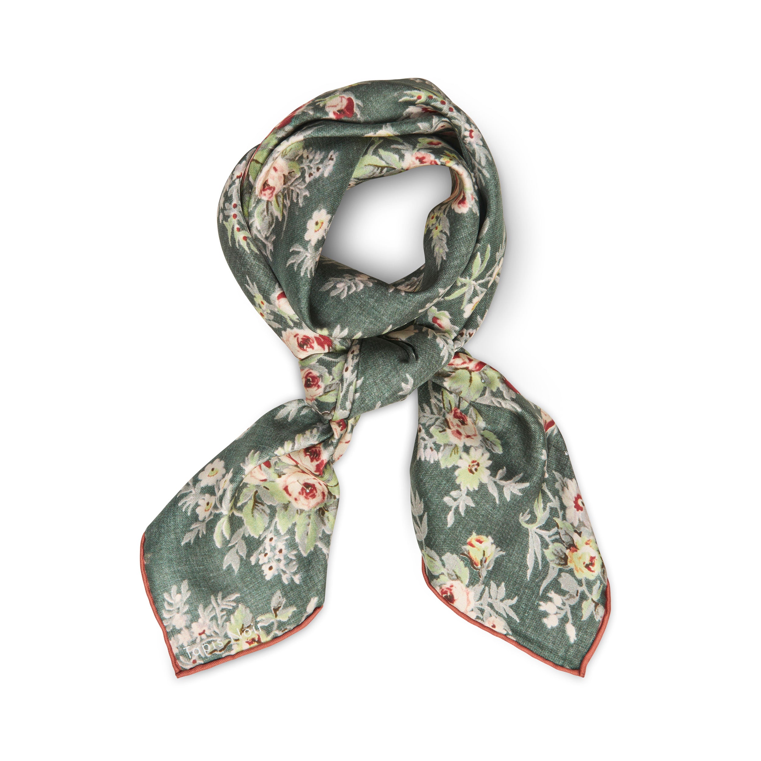 Tapis Noir Classical Darcy Scarf Classical Green