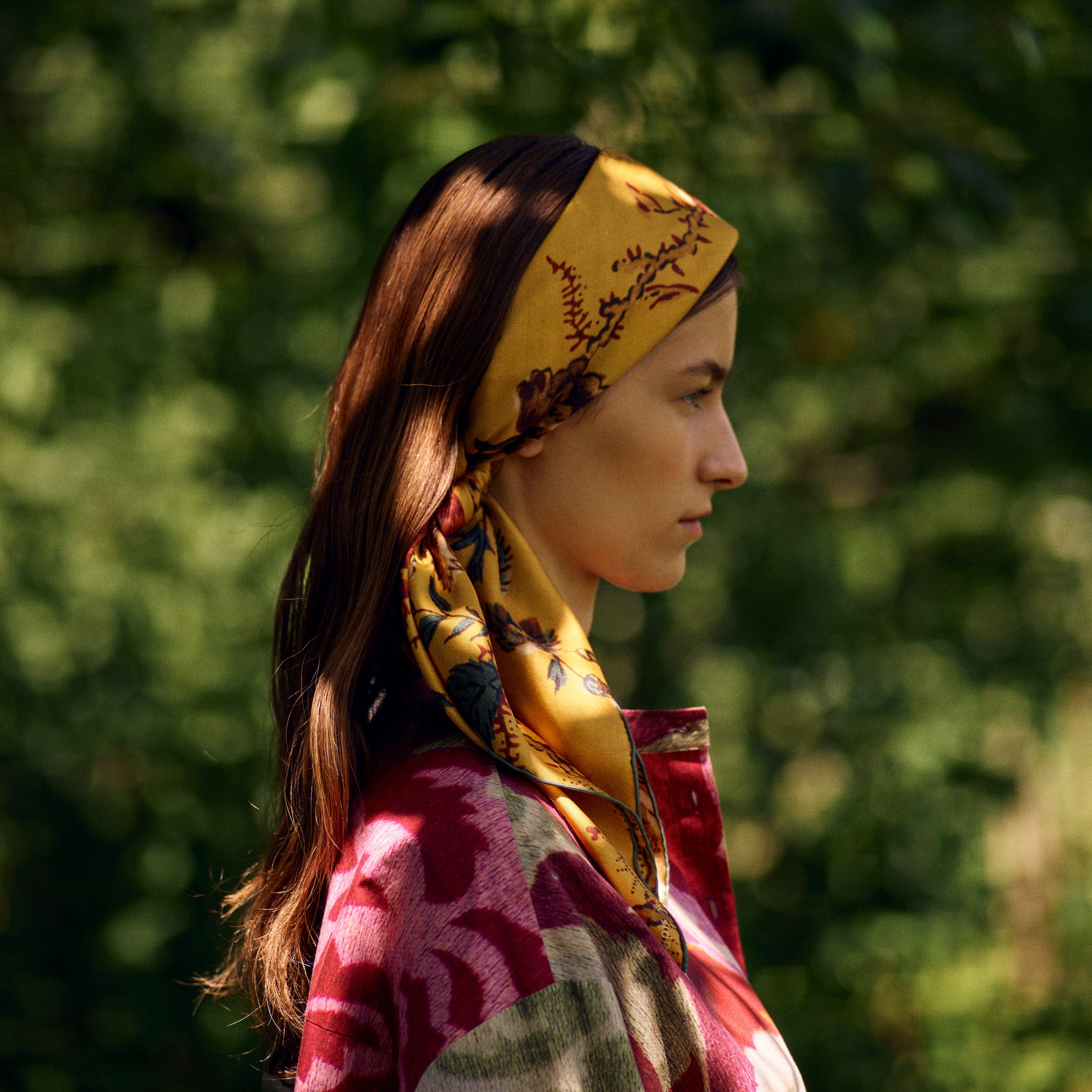 Tapis Noir Classical Elena Scarf Classical Yellow