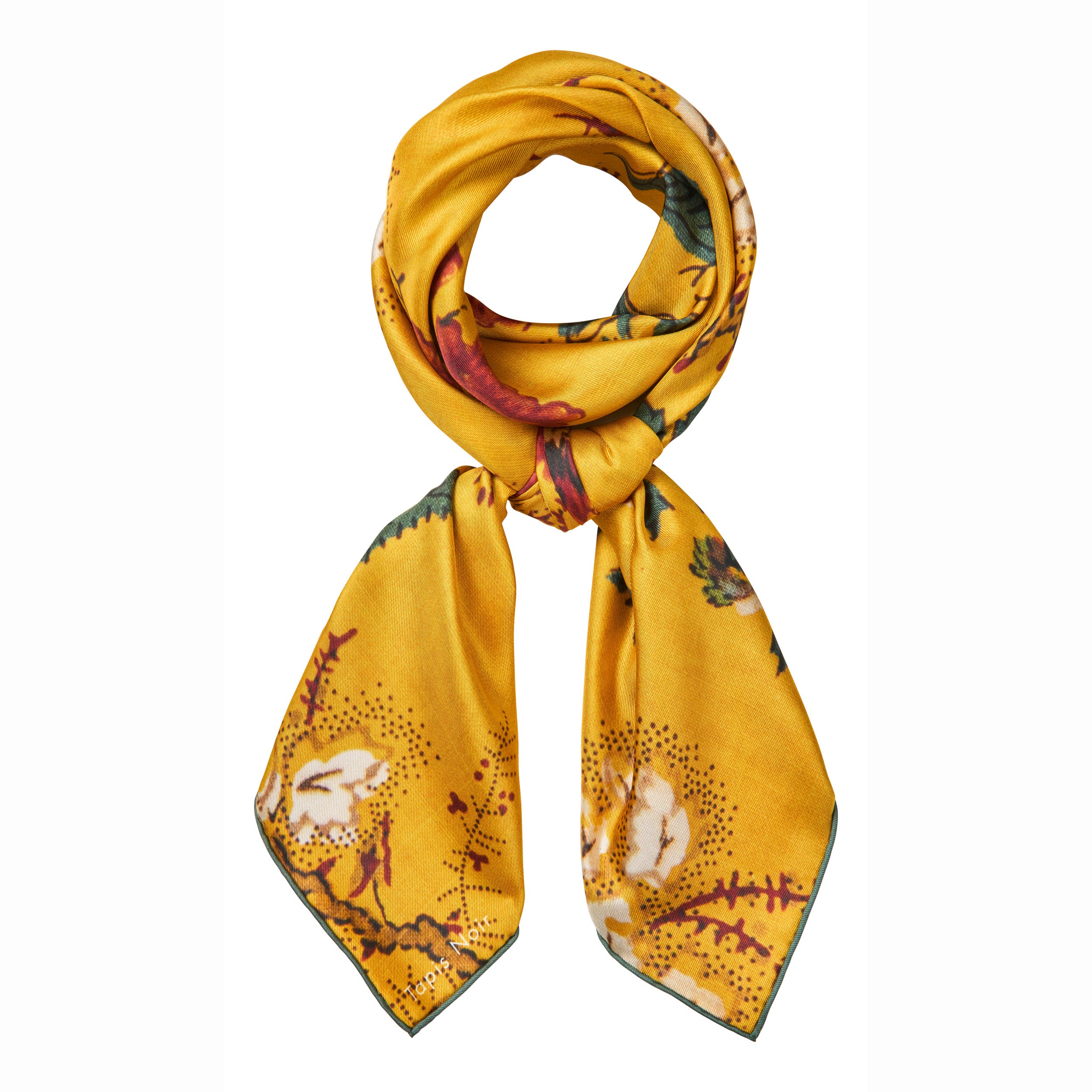 Tapis Noir Classical Elena Scarf Classical Yellow